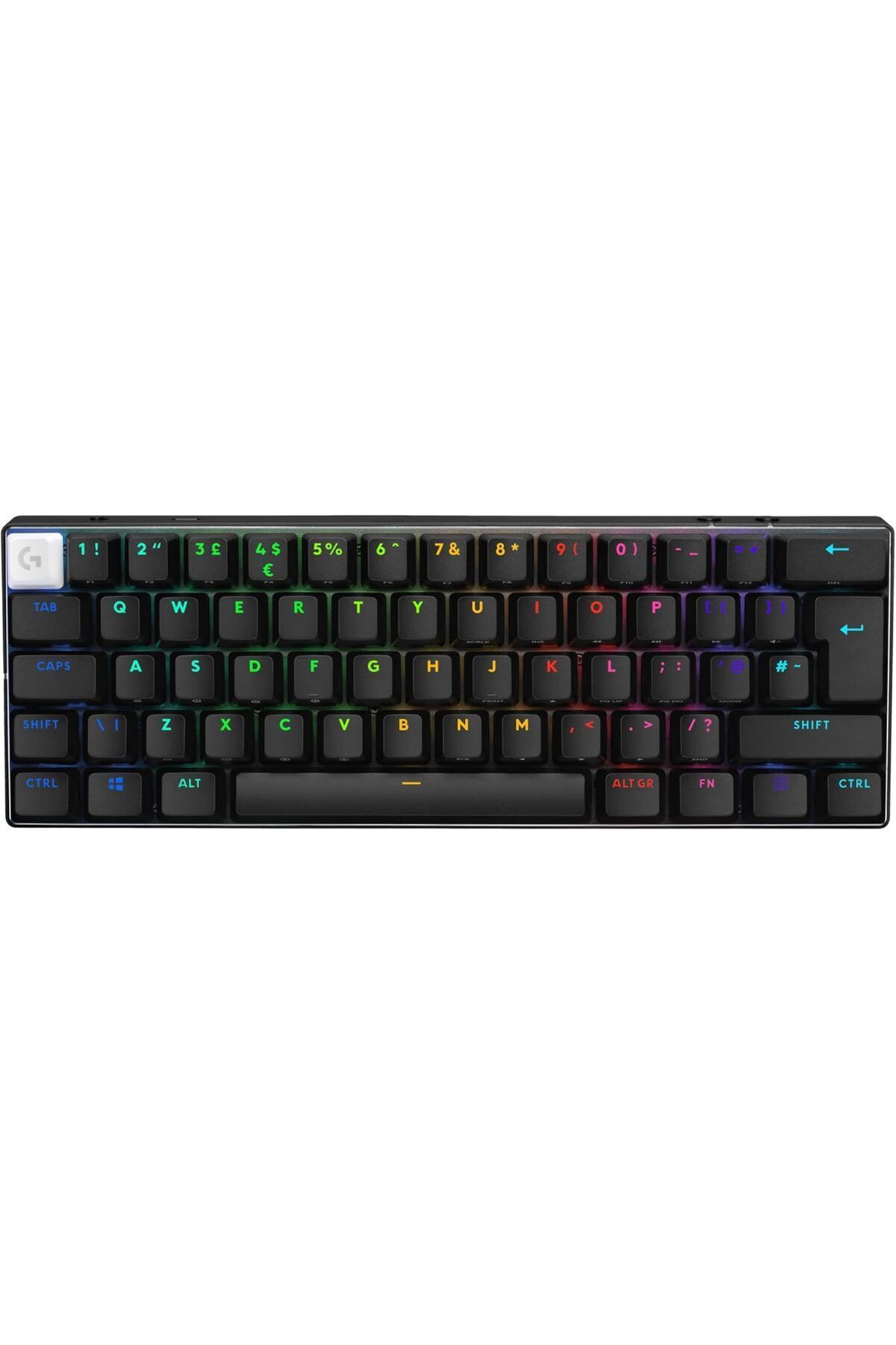 logitech-G PRO X 60 LIGHTSPEED Wireless Gaming Keyboard, GX Optical Tactile Switches - Black 1