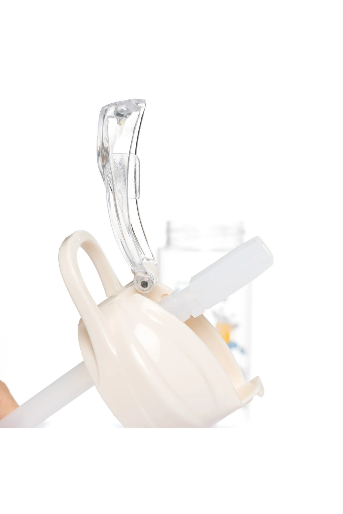 Baby Plus Desenli Pipetli Tritan Bebek Su Matarası 500 ml - Sert Silikon Uçlu Matara fotoğrafı 5 (önizleme)