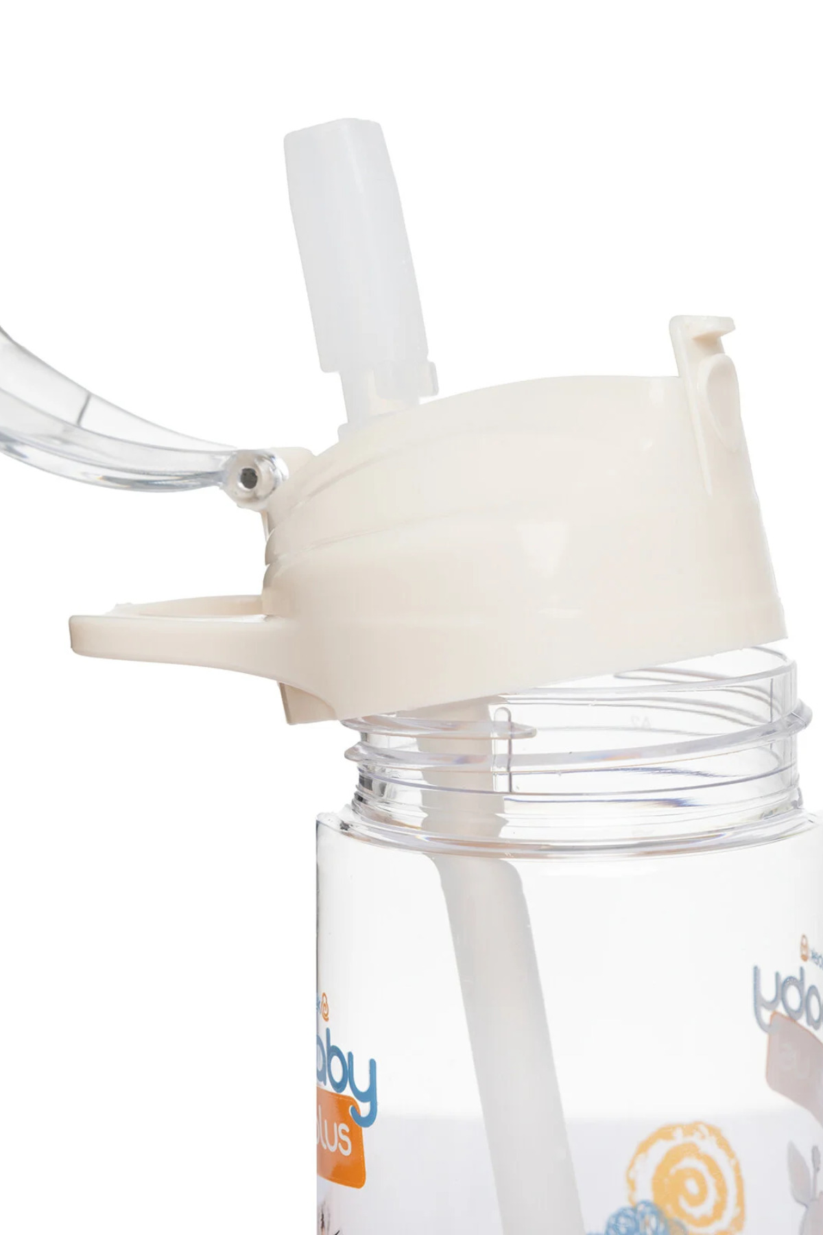 Baby Plus Desenli Pipetli Tritan Bebek Su Matarası 500 ml - Sert Silikon Uçlu Matara fotoğrafı 6 (önizleme)