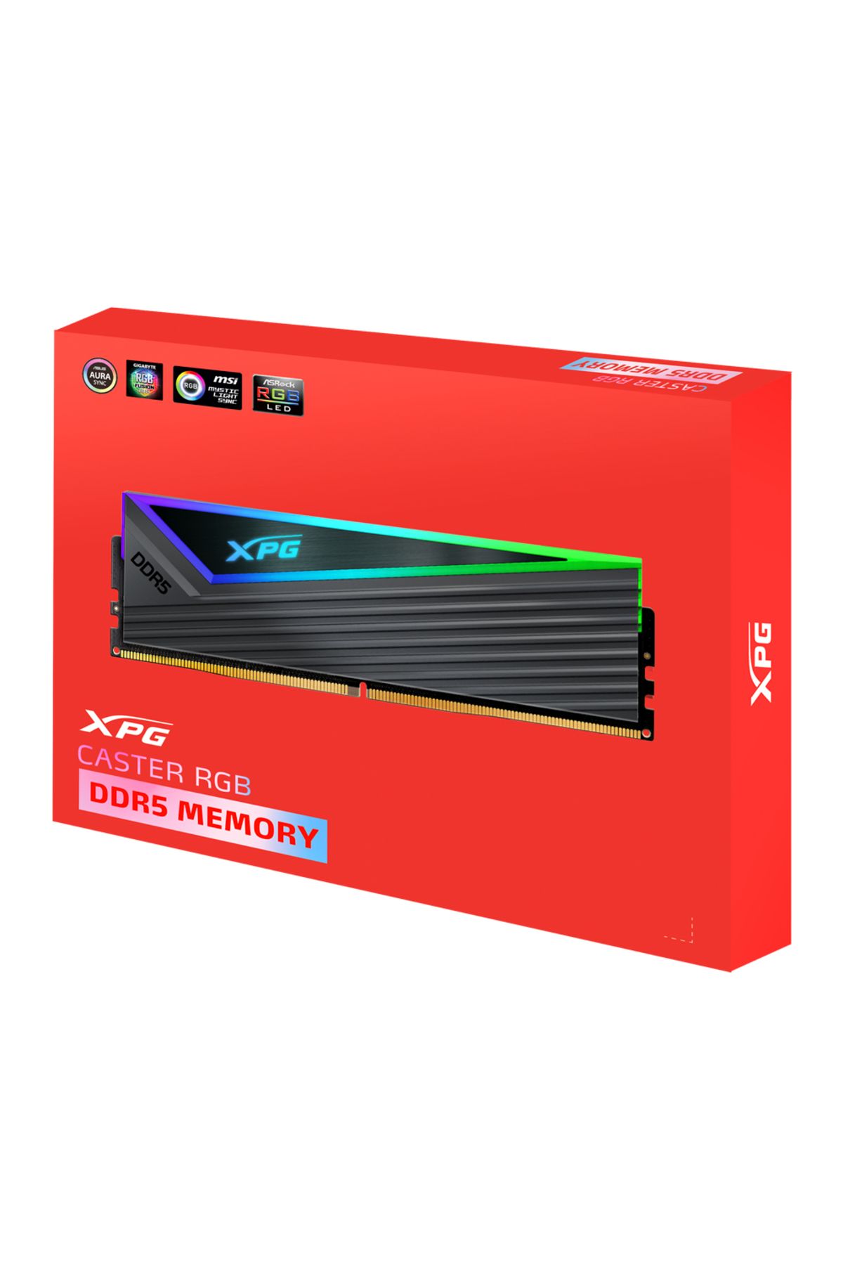 XPG-Caster Rgb 64Gb Ddr5 6400Mhz Cl32 Dual Kit Ram - Ax5U6400C3232G-Dccargy 5