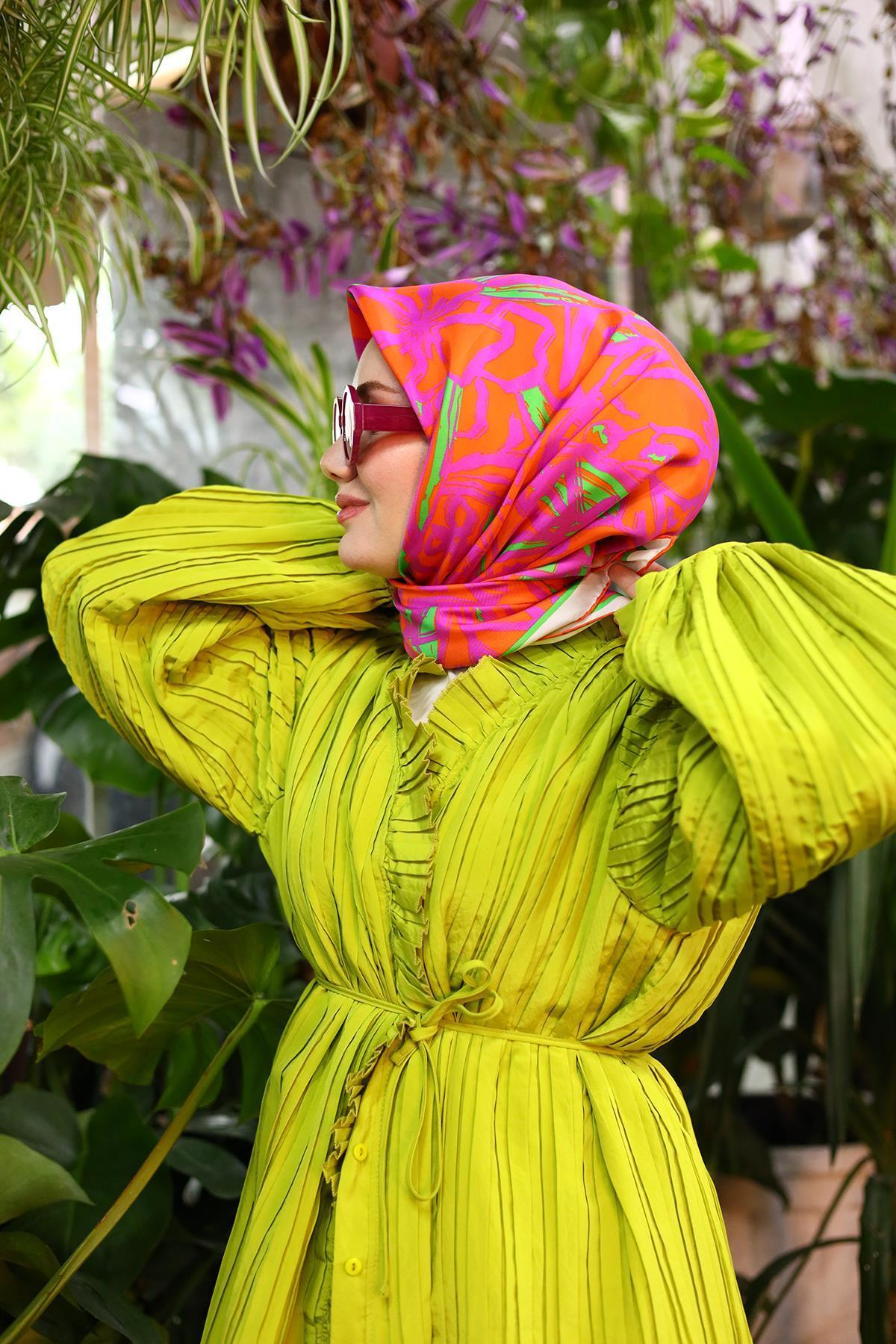 روسری زنانه خانه ابریشم | 11419-67 Silk Home - Image 3