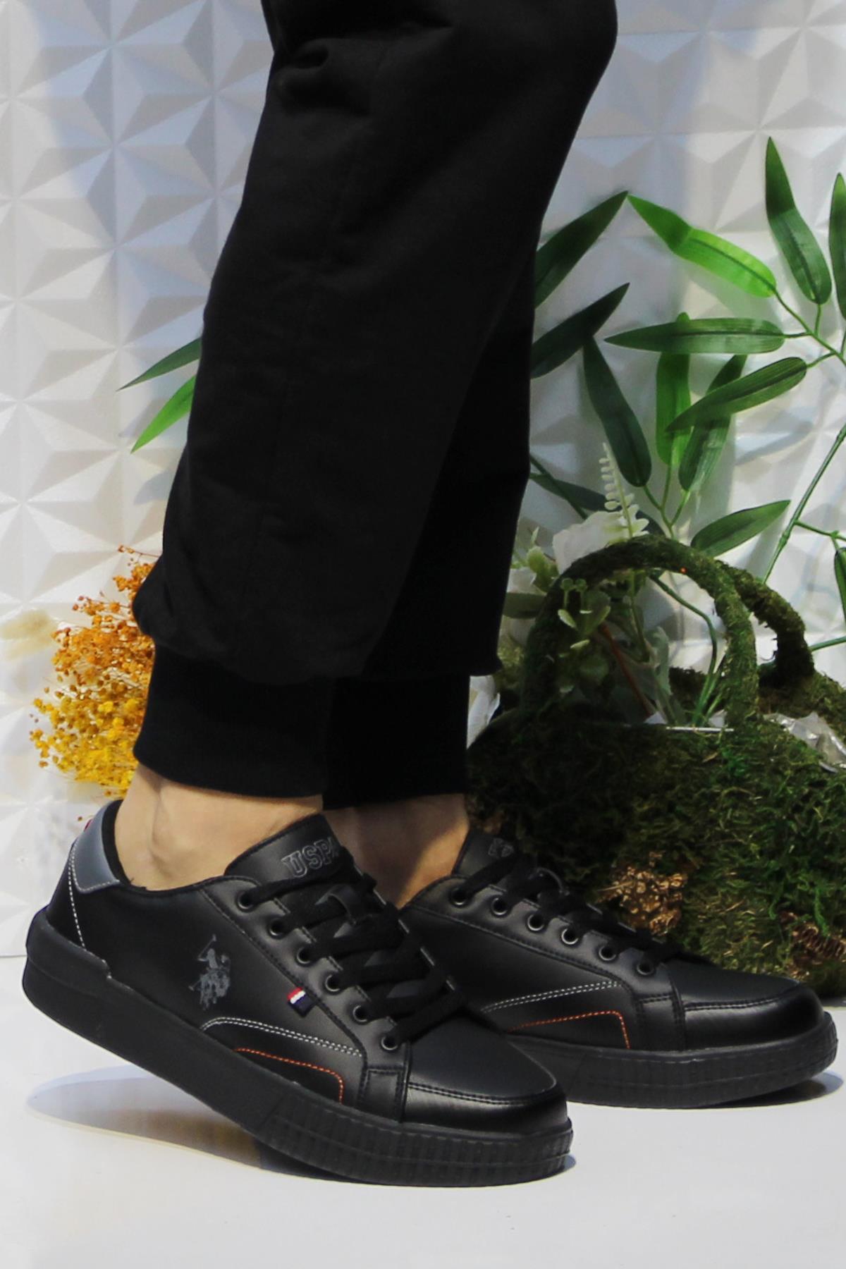 یو اس پولو کفش مردانه یو اس پولو اس ان مایک مشکی، محصول اورجینال