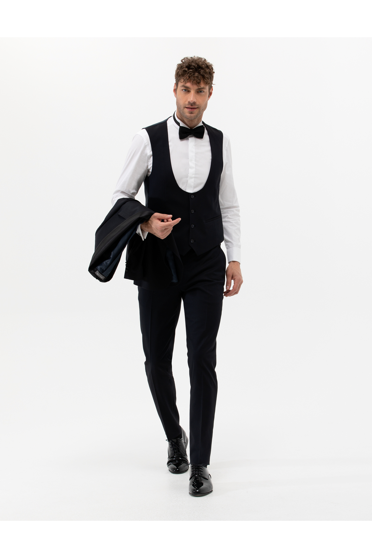 ست لباس مردانه پیر کاردین | 50265124-VR033 Pierre Cardin - Image 2