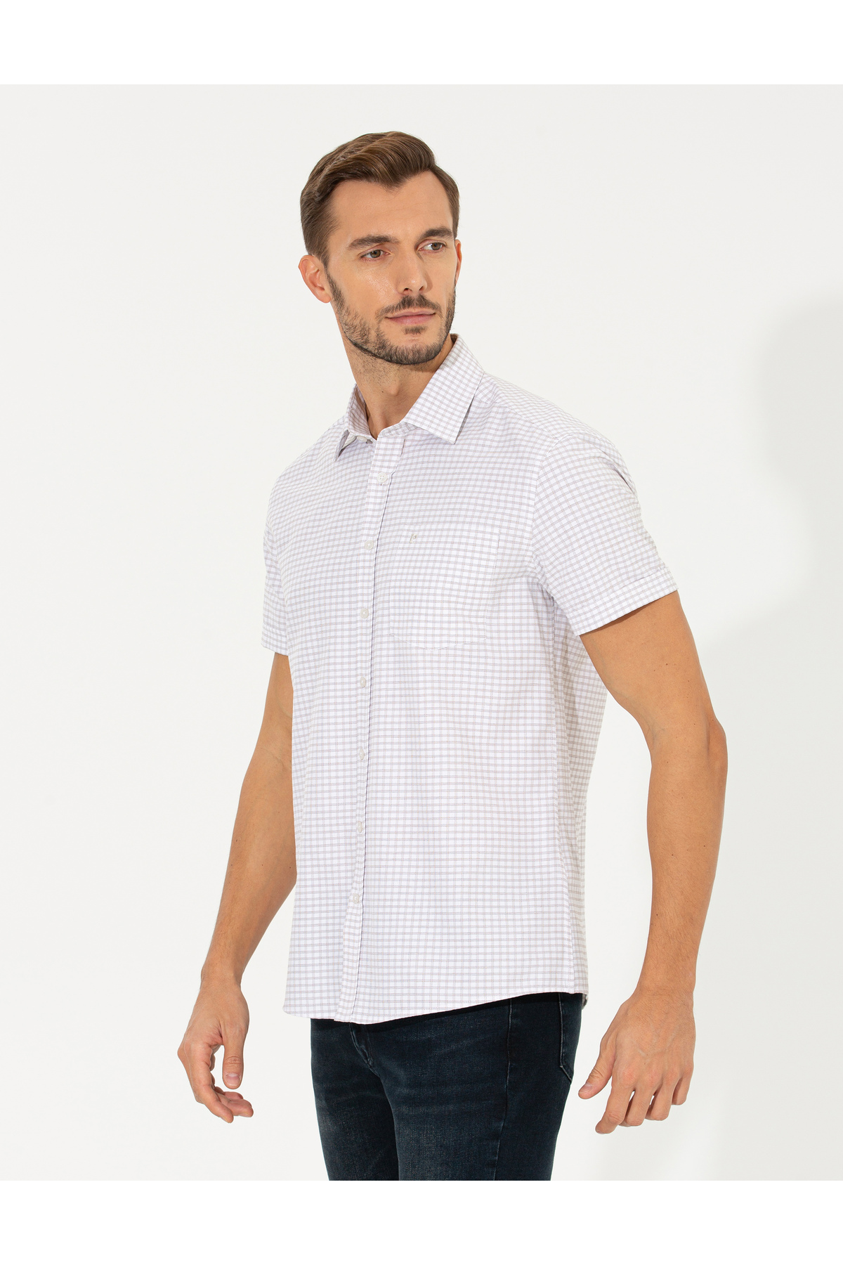 پیراهن مردانه پیر کاردین | 50252474-vr011 Pierre Cardin - Image 4