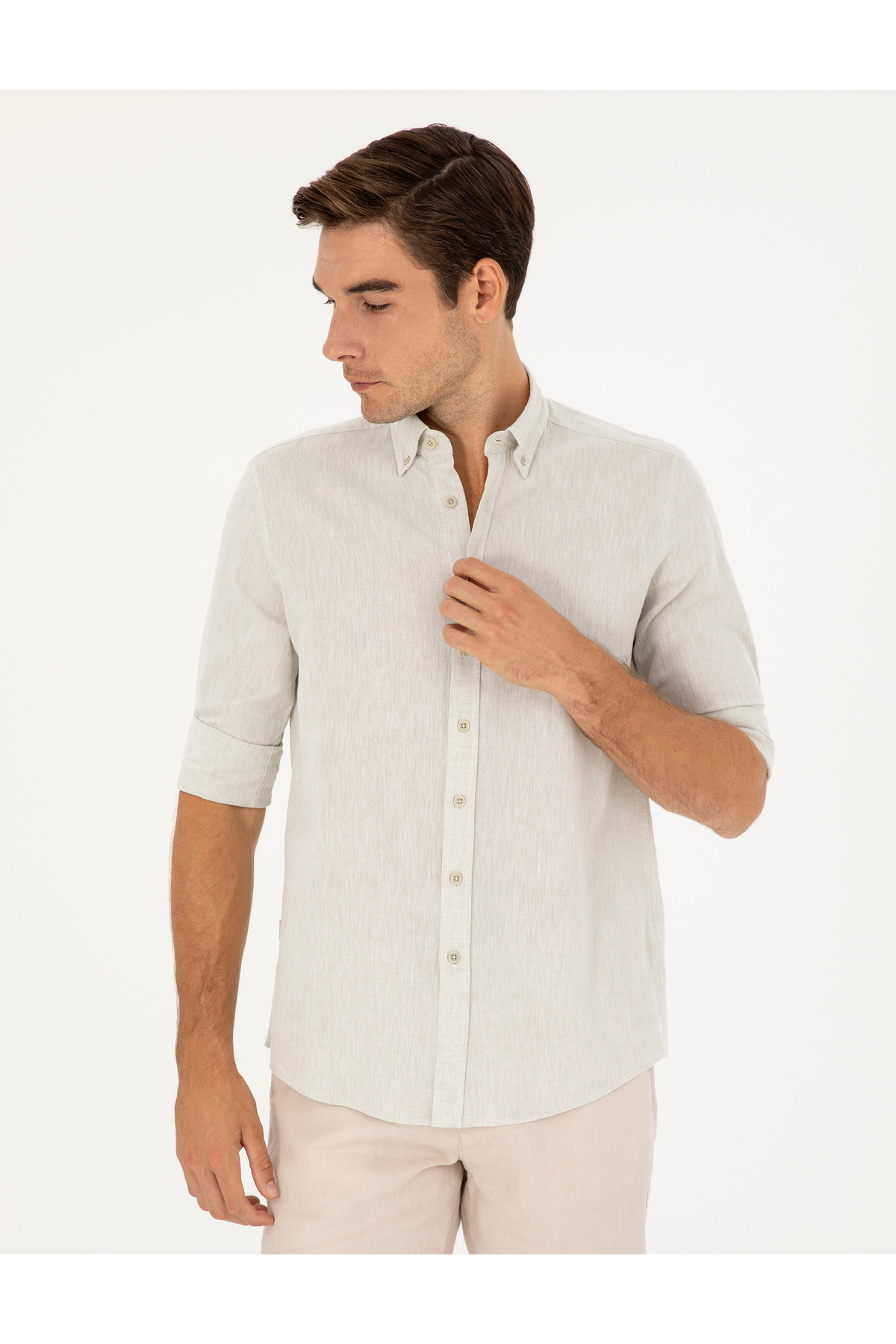 پیراهن مردانه پیر کاردین | 50284168-VR016 Pierre Cardin - Image 3