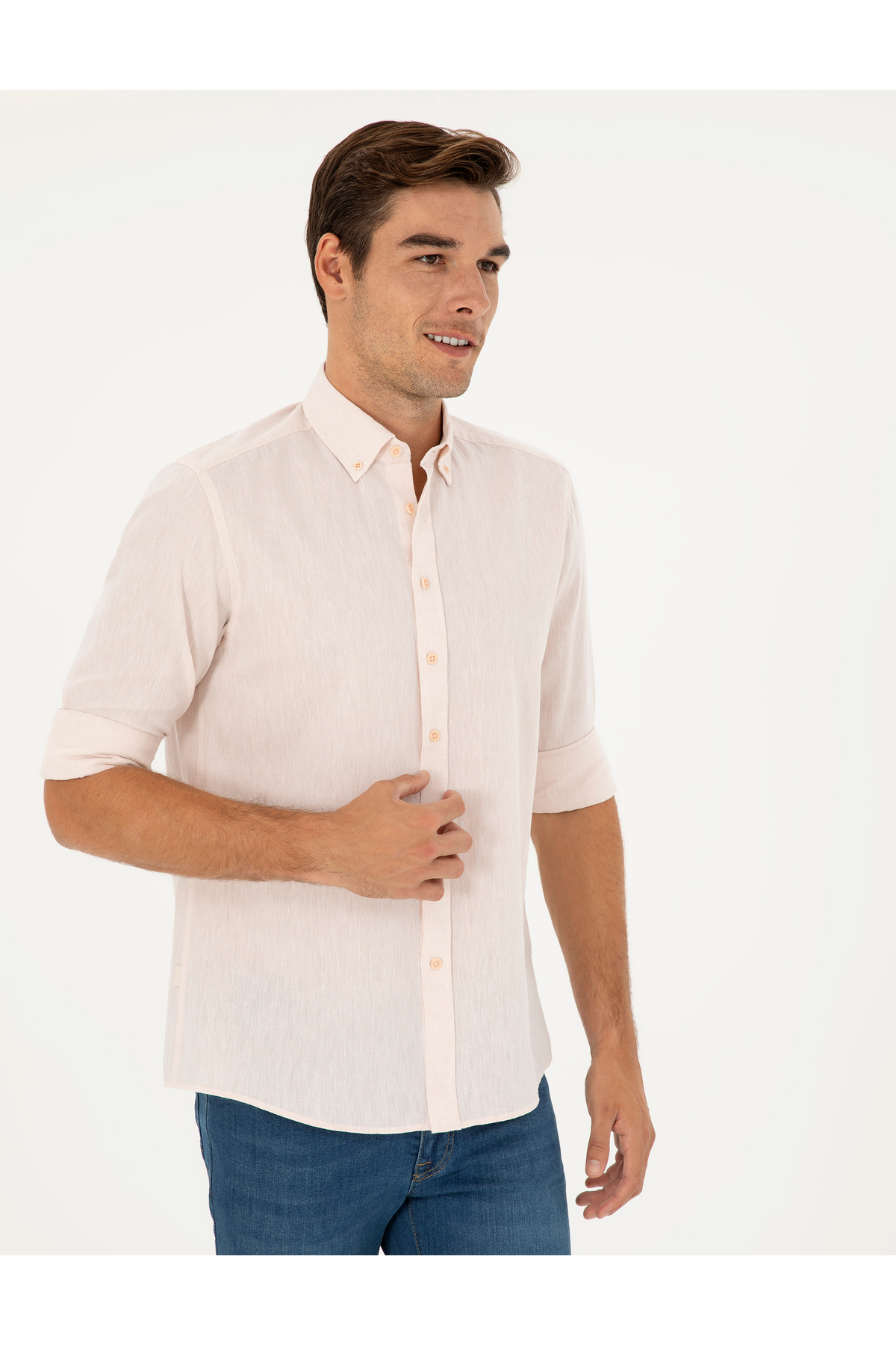 پیراهن مردانه پیر کاردین | 50284168-VR042 Pierre Cardin - Image 3