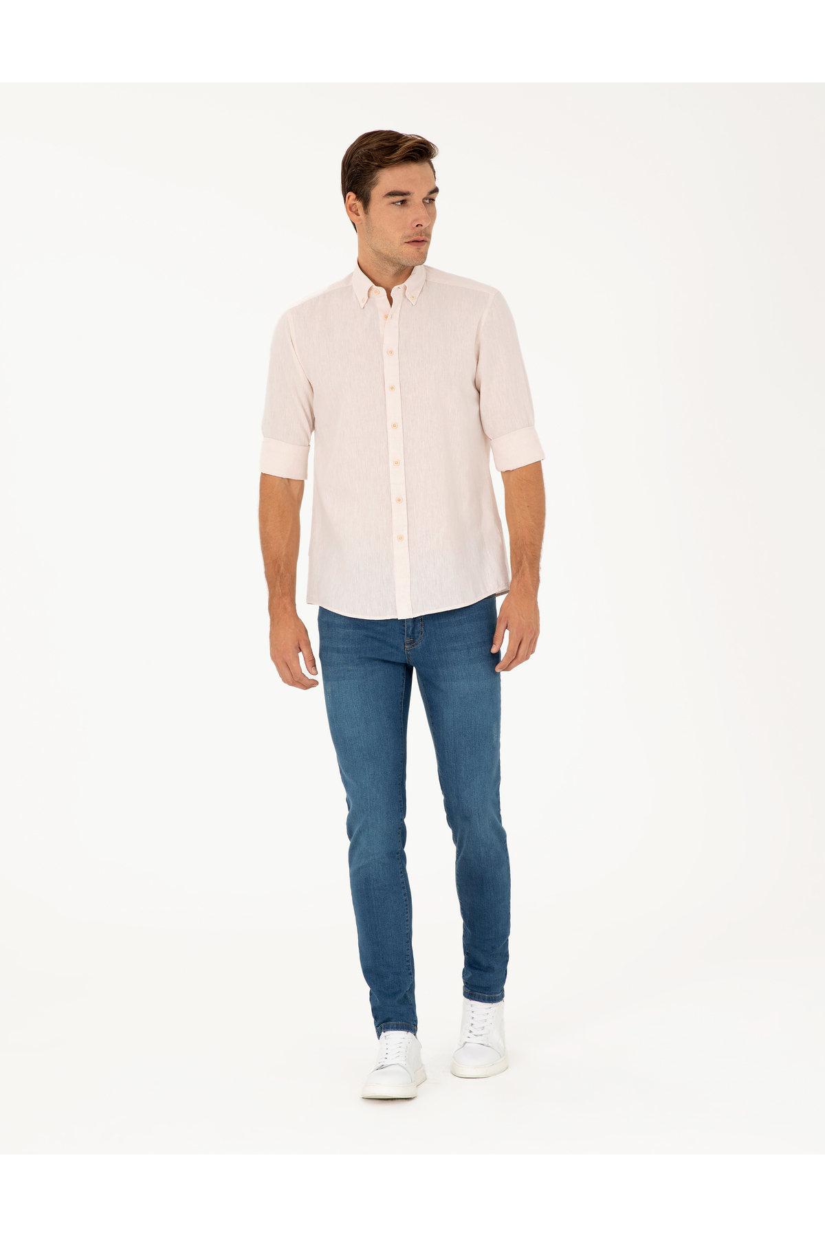 پیراهن مردانه پیر کاردین | 50284168-VR042 Pierre Cardin - Image 4