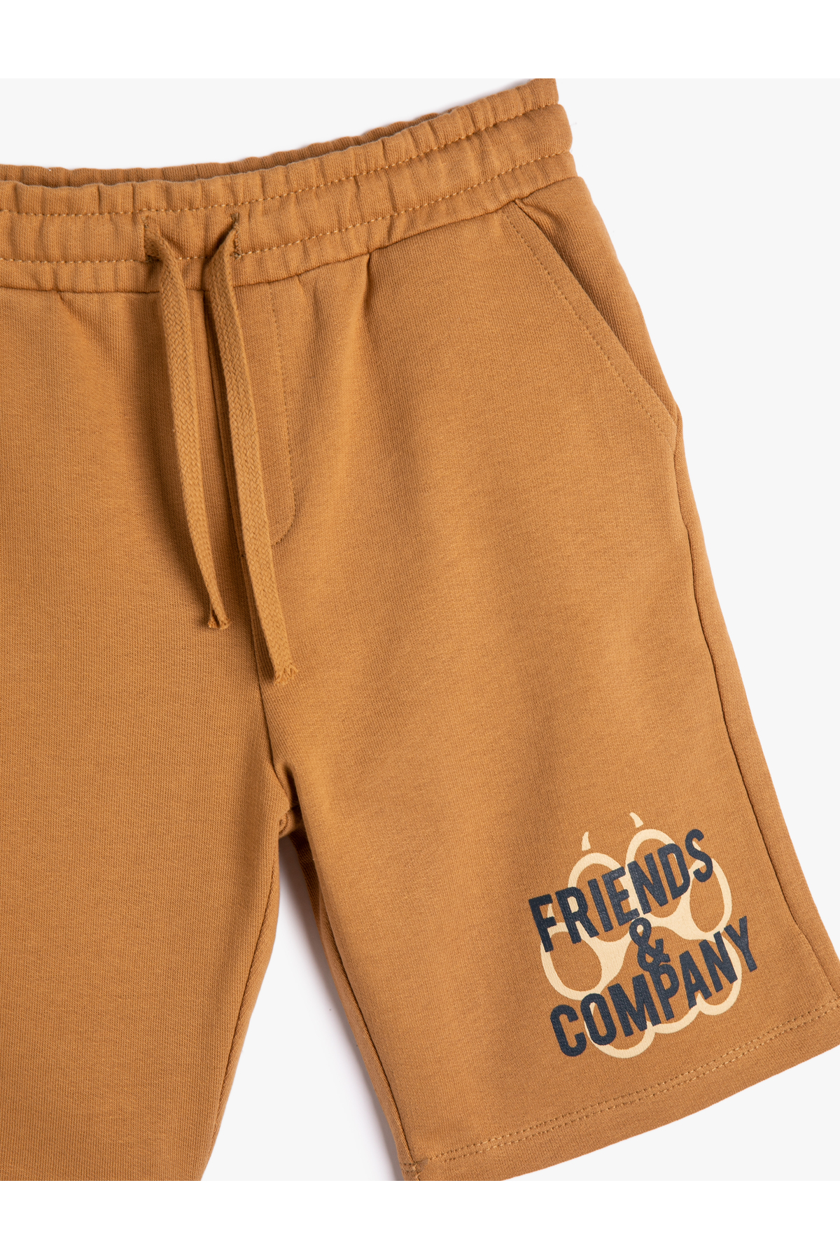 شورت و شلوارک پسرانه قهوه ای کوتونKoton | 3SKB40222TK اورجینال - تصویر 5