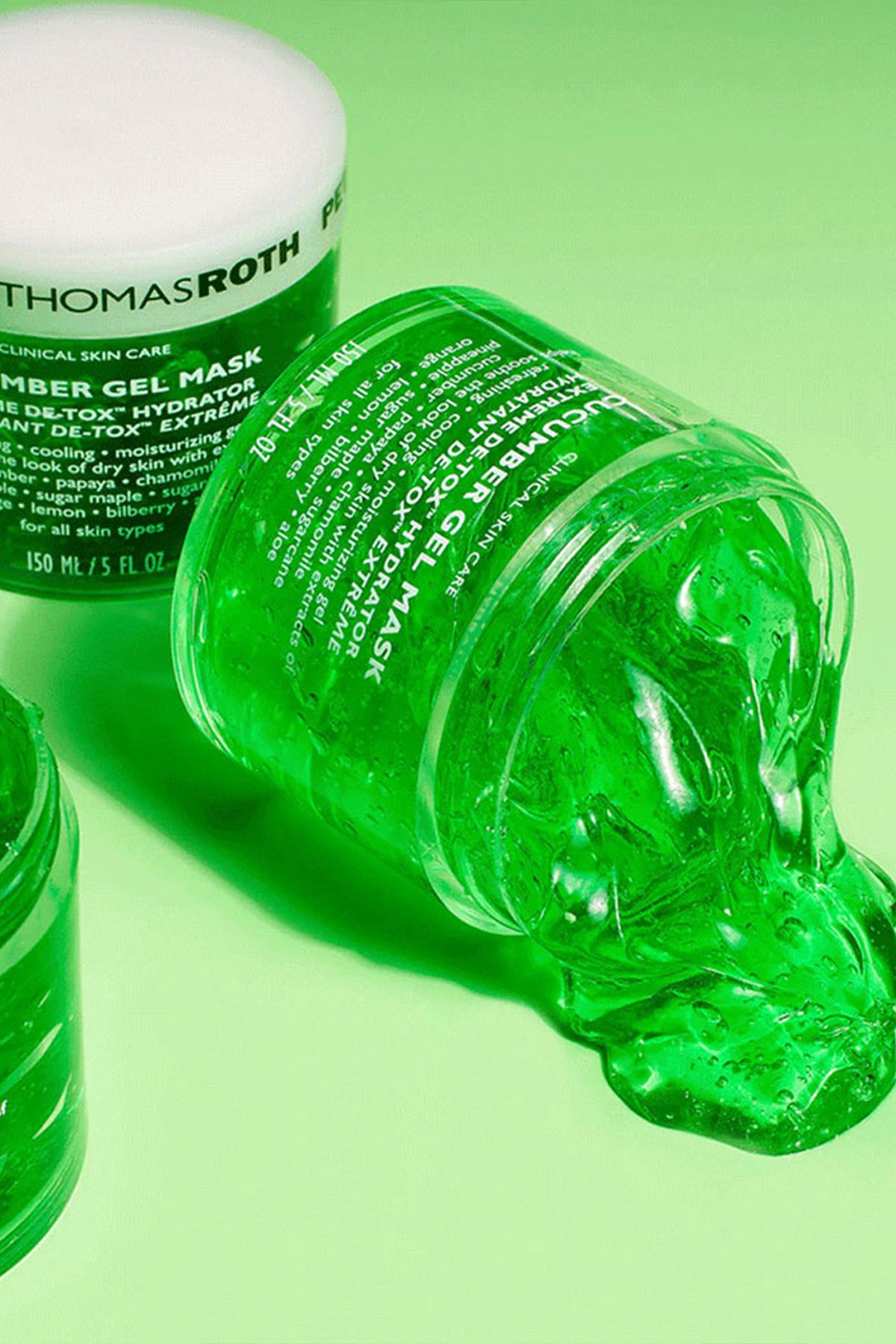 Cucumber Gel Mask. Salatalık Maskesi 150 ml - 7