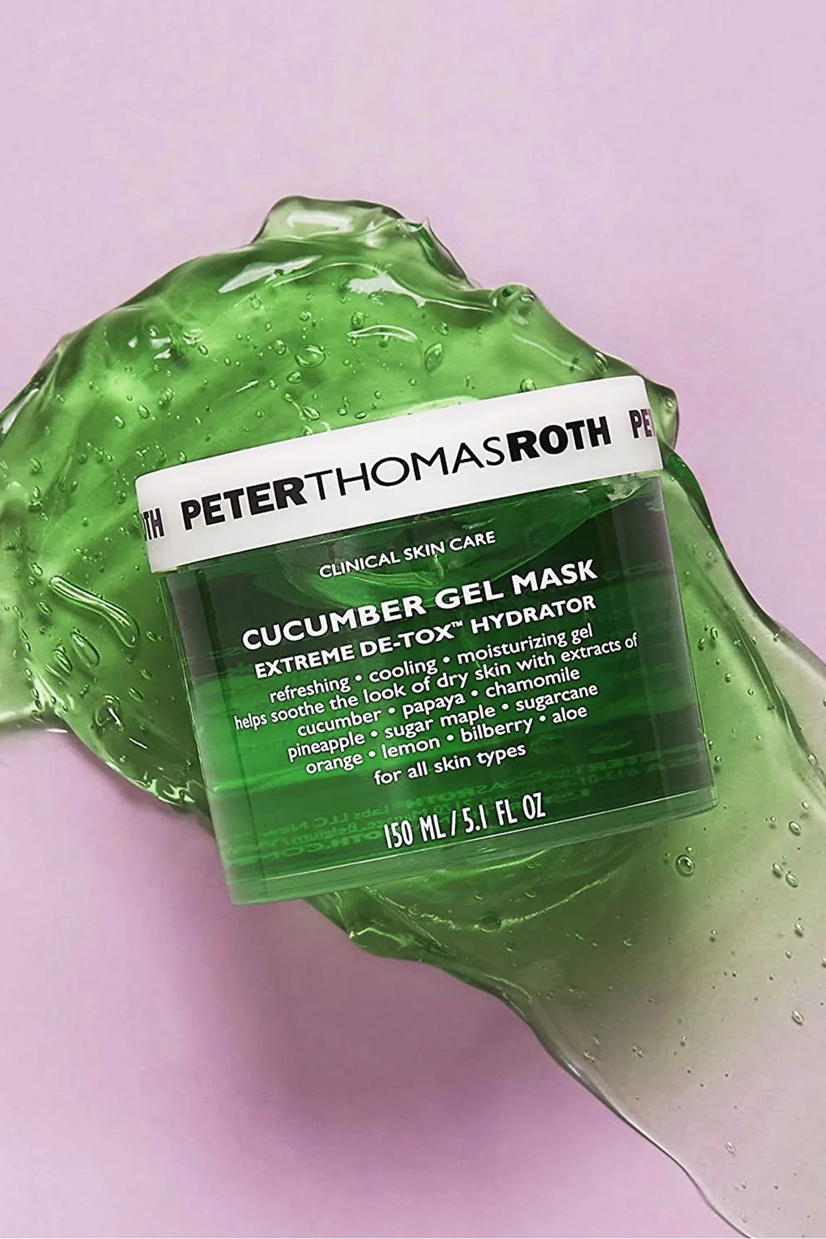 Cucumber Gel Mask. Salatalık Maskesi 150 ml - 6