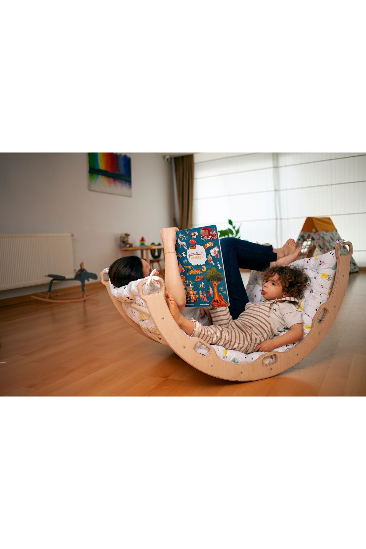 ست صخره‌نوردی بالشتکی پیکلر – ست بازی مونته‌سوری، مثلث-کمربند-شیب، بالشتک فلامینگو