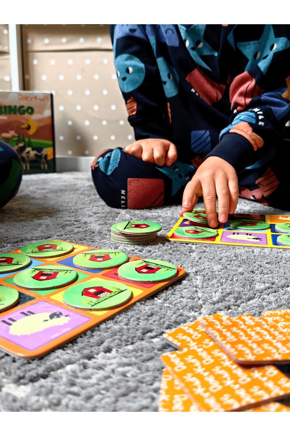 DoerKids Çiftlik Bingo - Çiftlik Temalı Çocuk Tombalası 2-6 Yaş fotoğrafı 5 (önizleme)