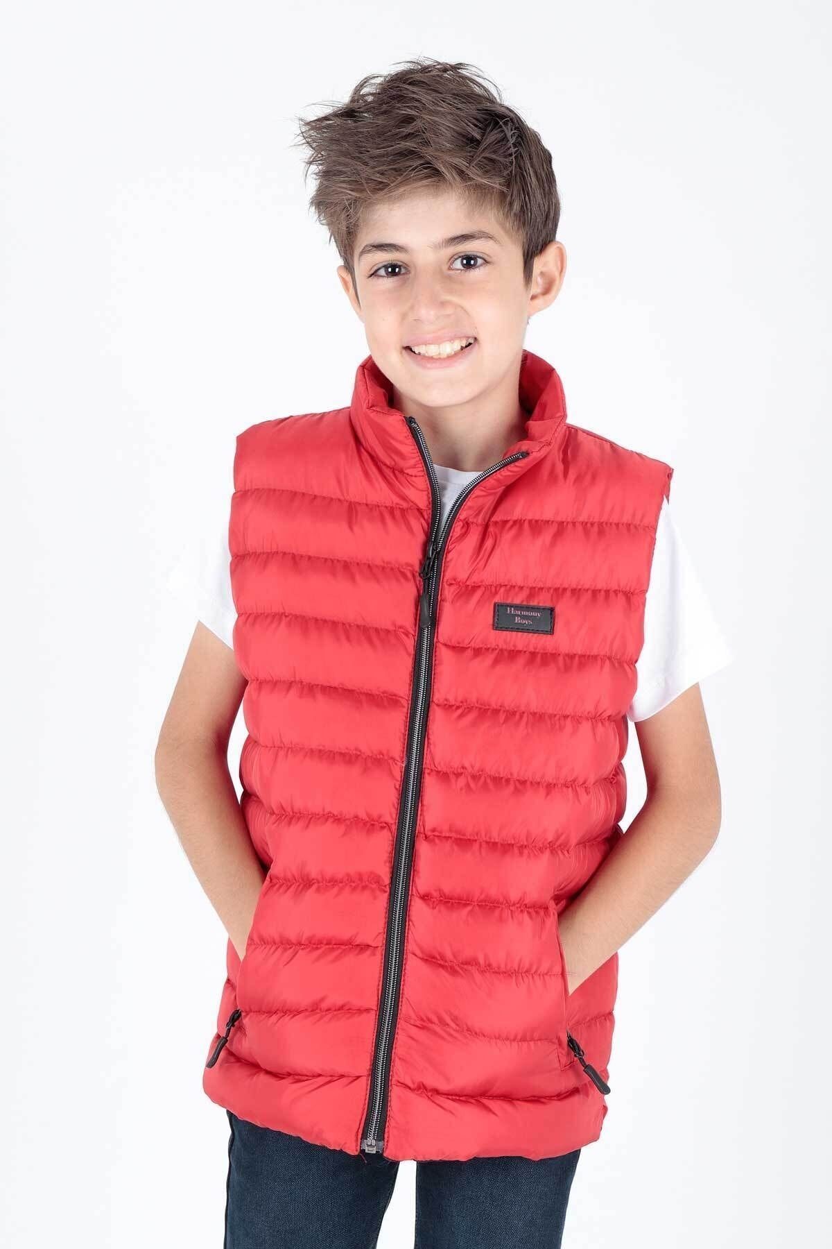 AHENGİM-Aufblasbare Weste ohne Kapuze für Jungen – Modetrend Ak 215354 4