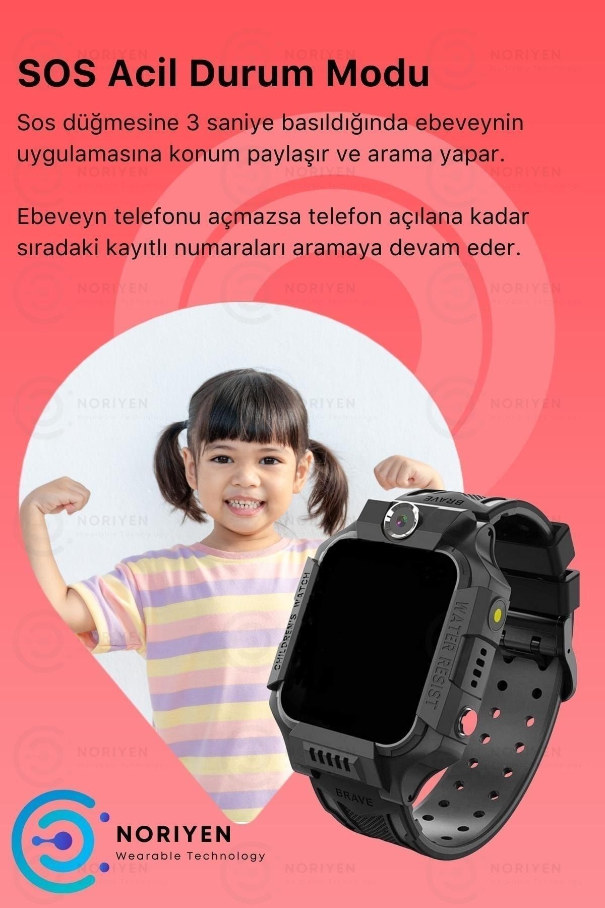 Sim Kartlı Kameralı Çocuk Takip Saati Konum Ortam Dinleme Kol Saati Kız Çocukları Için Akıllı Saat