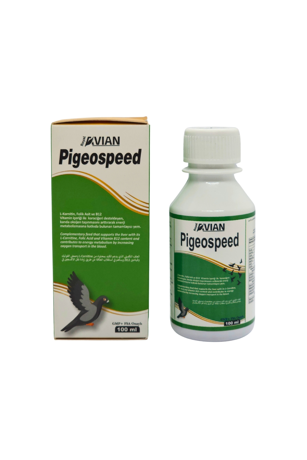 Royal İlaç Royal Ilaç Pigeospeed 100 Ml. Güvercinlerde Uçum Hızı Desteği