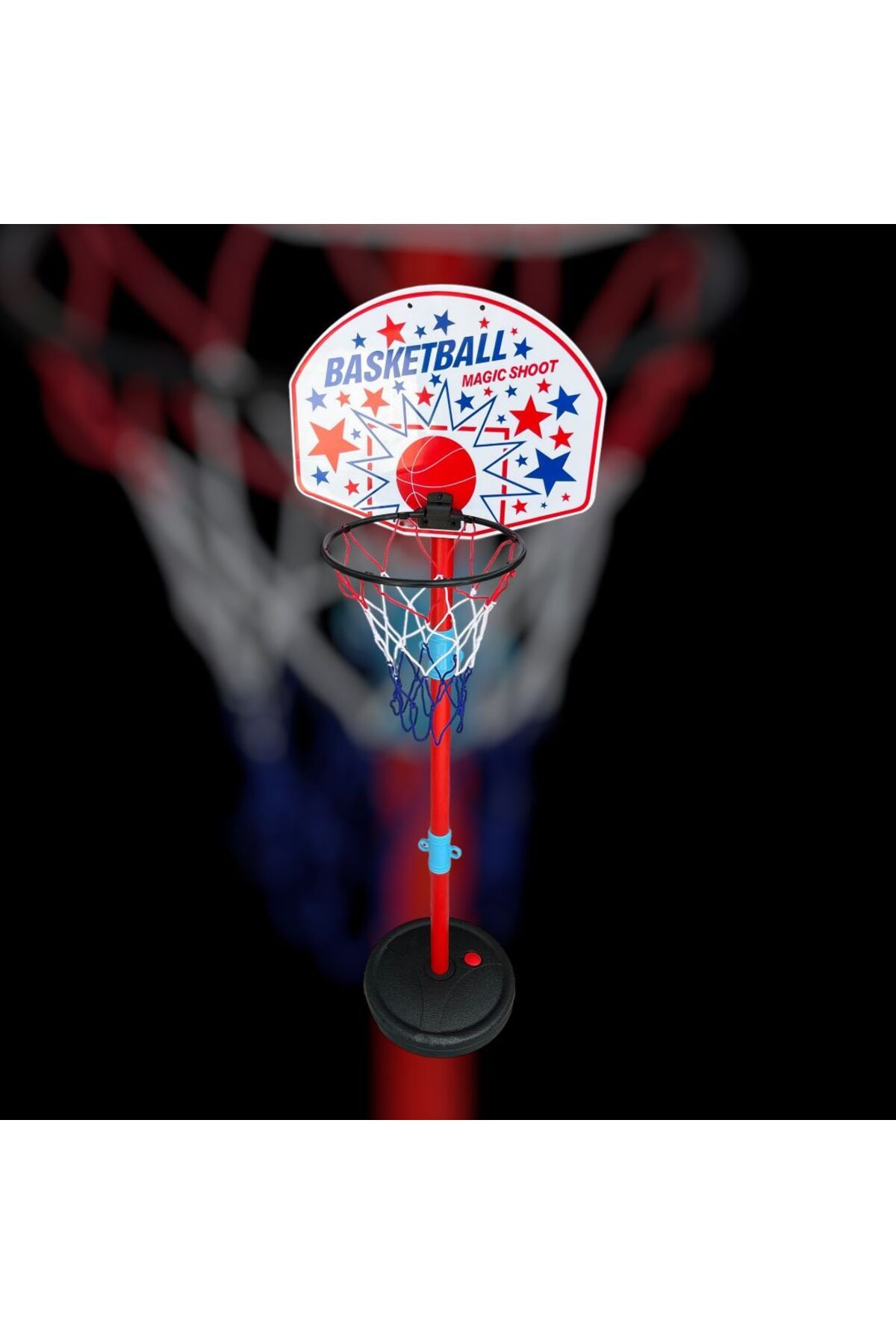 burak sport Ayaklı Ayarlanabilir Basketbol Potası 122cm