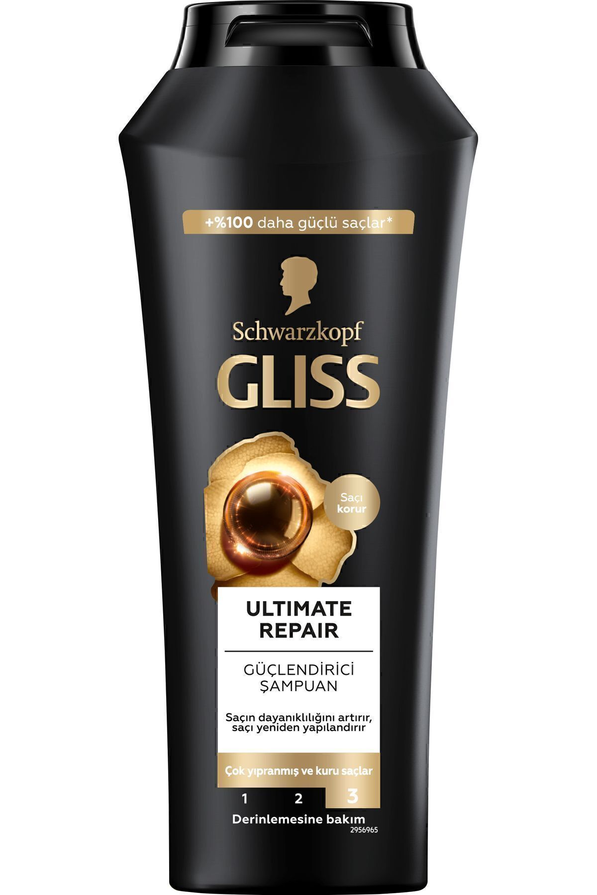 Gliss-Ultimate Repair Shampoo - 400 ML 2