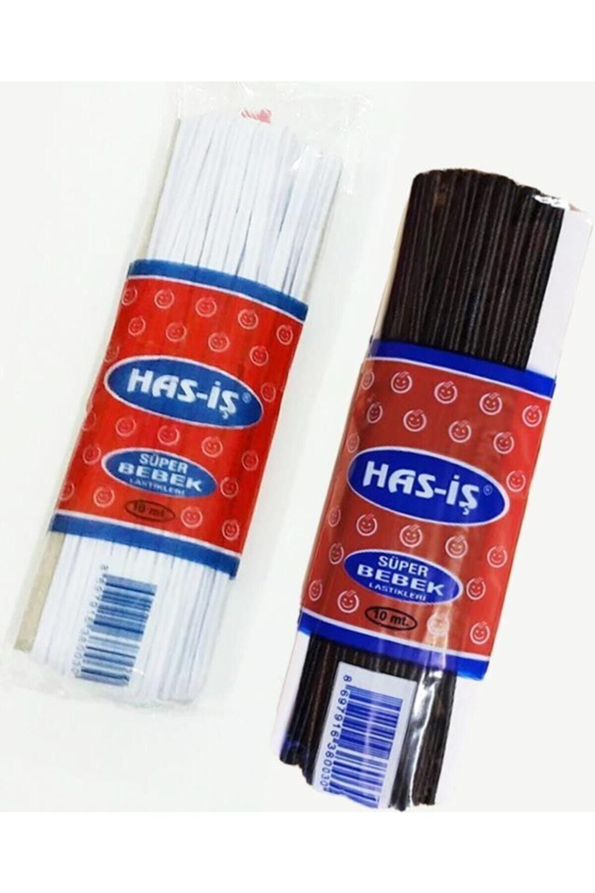 Has-Business Super Baby Rubber 10 metri talie picior fustă elastică - alb 8