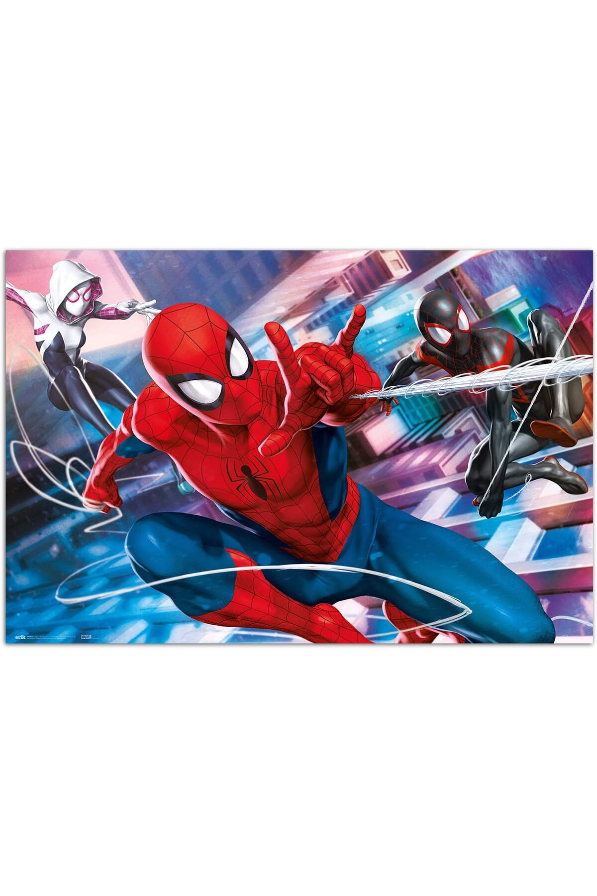 Grupo Erik Marvel Spiderman poster Gotcha - Spiderman poster, decoratieve folie, 61 x 91,5 cm, in volle kleur, wandposter, ideale kamerdecoratie, Marvel-geschenken : Grupo Erik