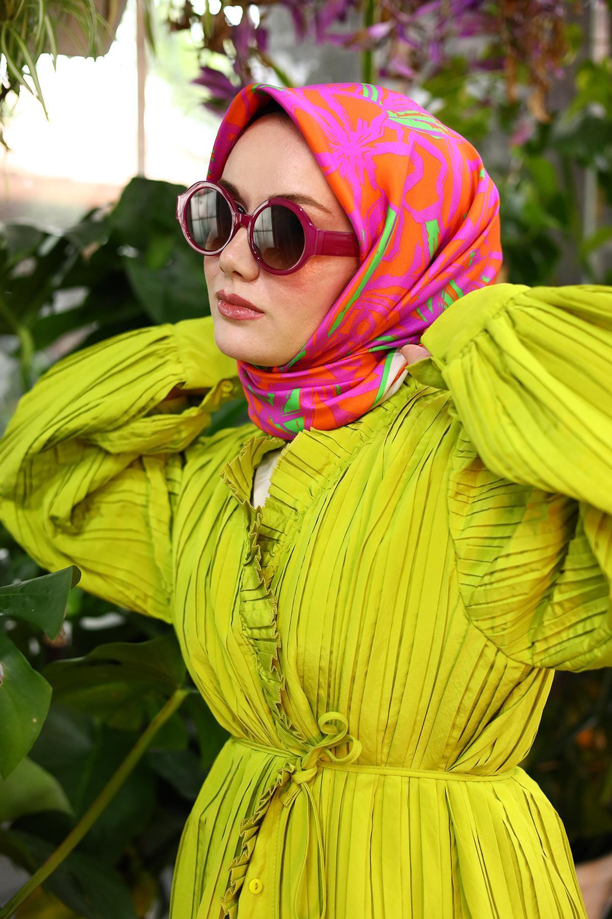 روسری زنانه خانه ابریشم | 11419-67 Silk Home - Image 4