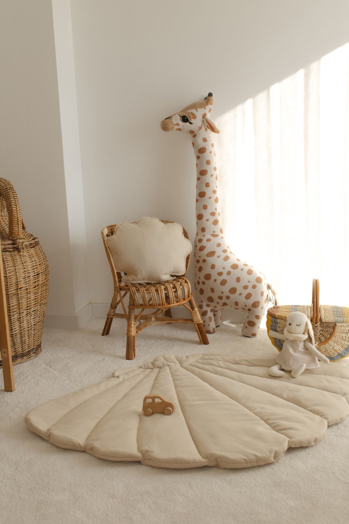 Dear Deer Love Oyun Halısı Bej Shell - Deniz Kabuğu Minder 120x85 Cm fotoğrafı 3 (önizleme)