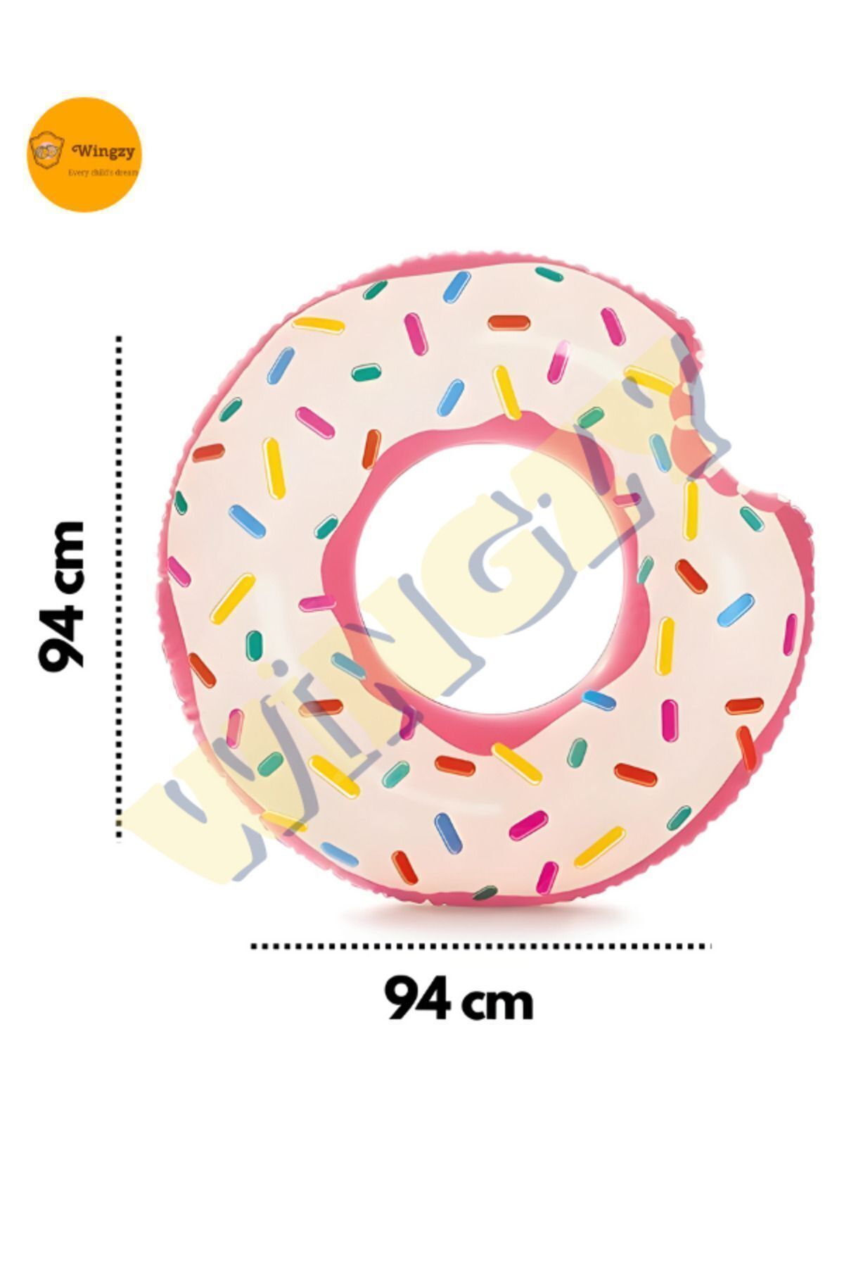 İntex Yetişkinler Için Donut Deniz-havuz Simidi, 94x23cm (BONE HEDİYELİ)