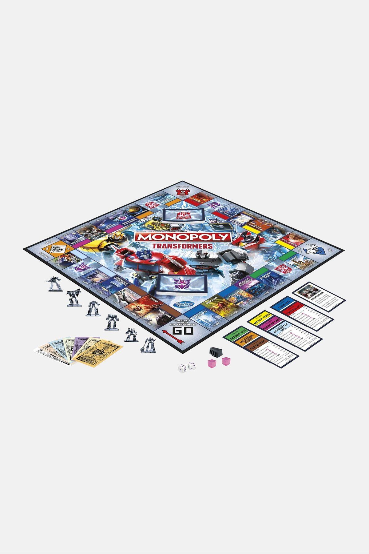 Monopoly-Transformers Puzzle Game, Blue 5