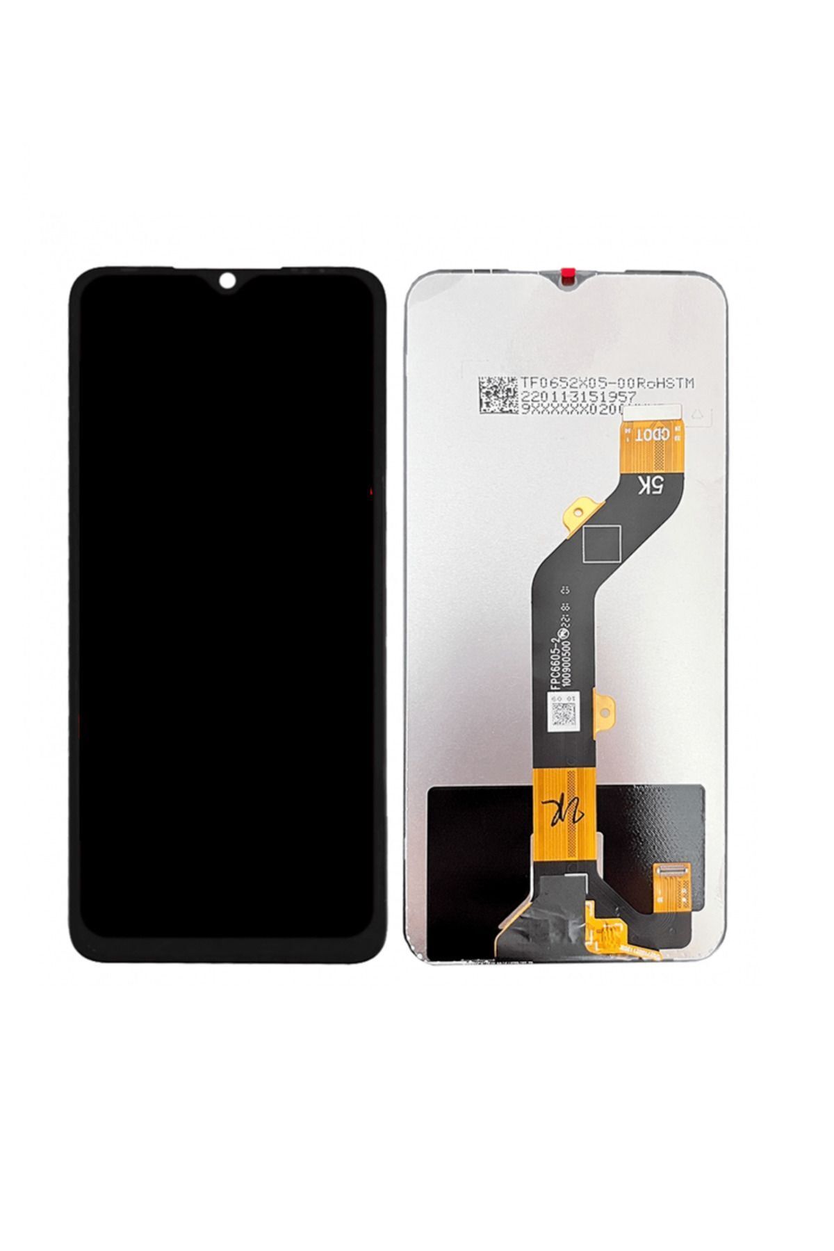 PHONE PRO İNFİNİX HOT 12 UYUMLU LCD DOKUNMATİK EKRAN ÇITASIZ SİYAH