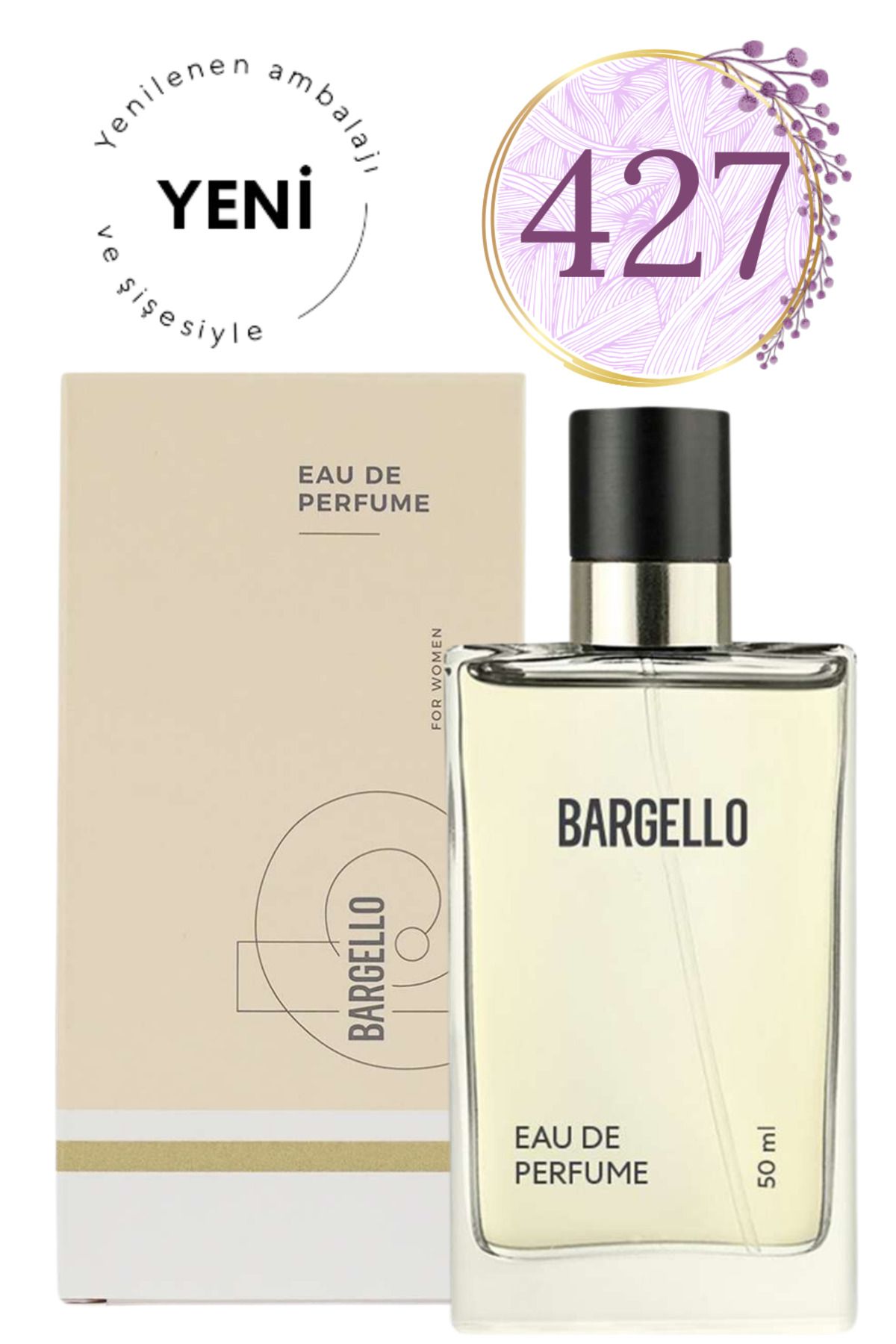 عطر گلدار 427 زنانه 50 میلی لیتری Edp Bargello