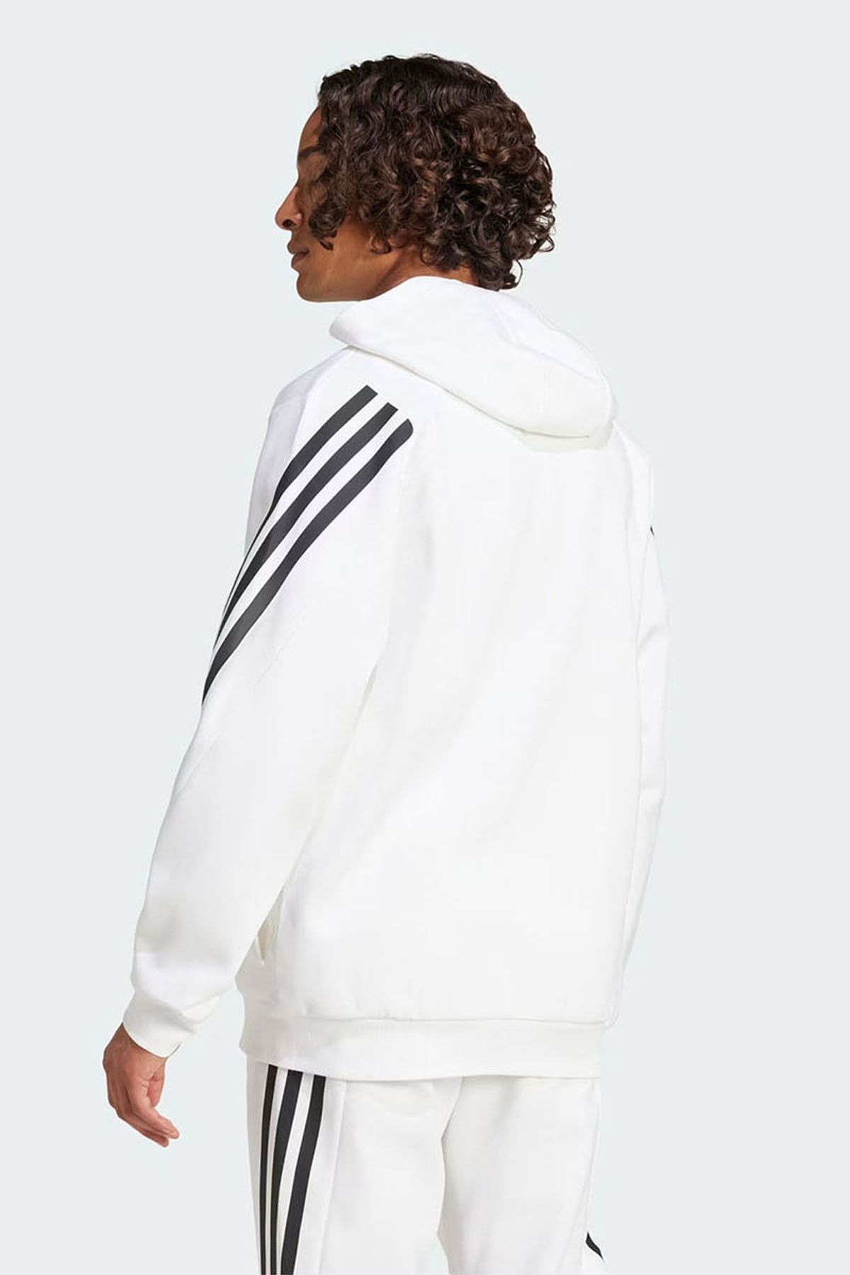 adidas-Hooded Men's Tracksuit - m Fi 3S Fz Jj4158 1