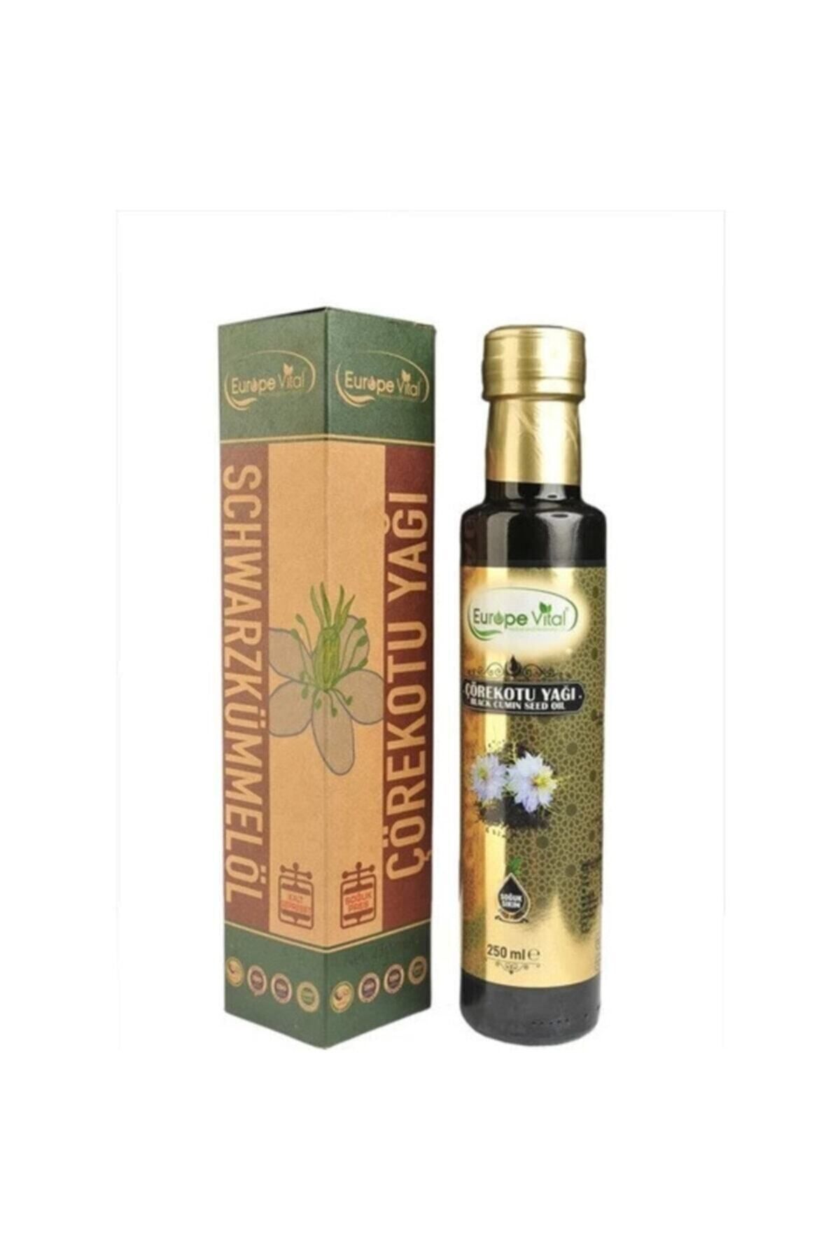 روغن زیره سیاه پرس سرد 250 میلی لیتر Europe Vital