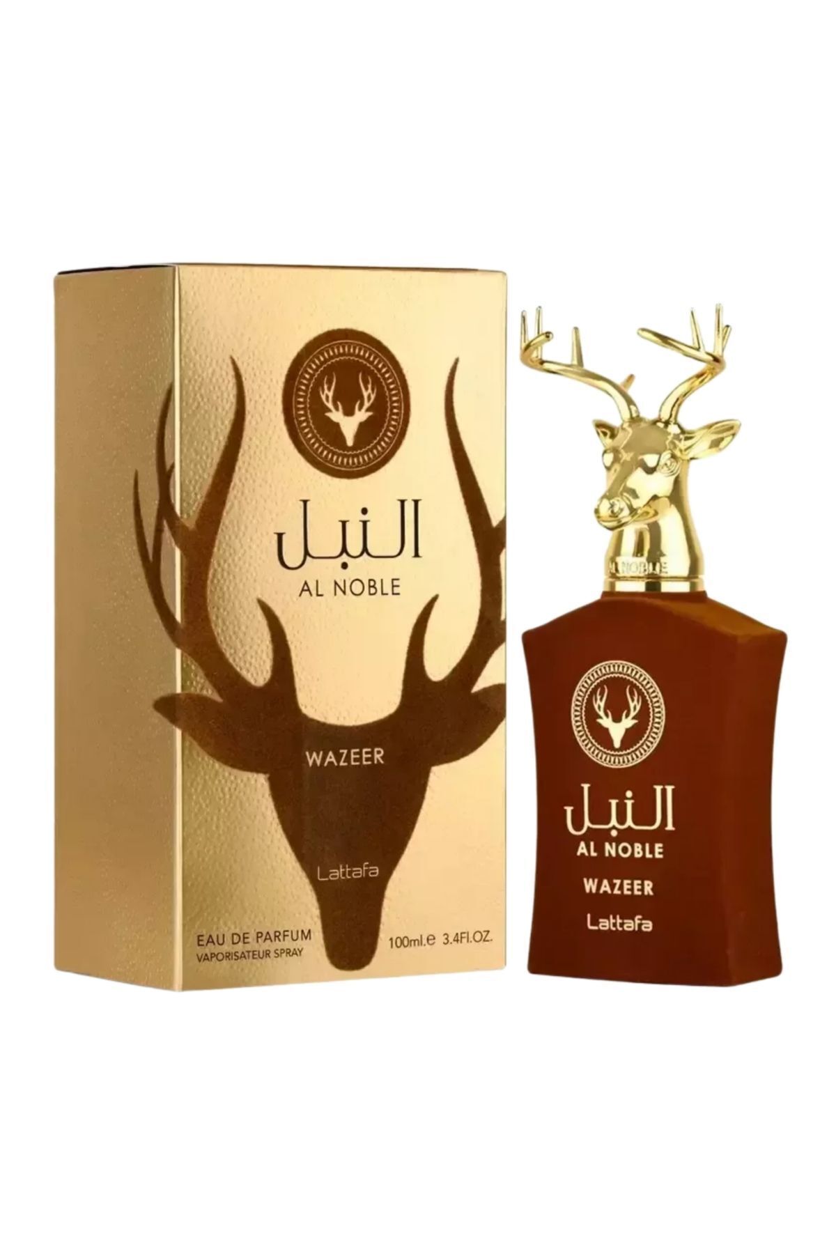 عطر Al Noble Wazeer 100 میلی‌لیتر ادو پرفیوم از برند لاتافا  Lattafa