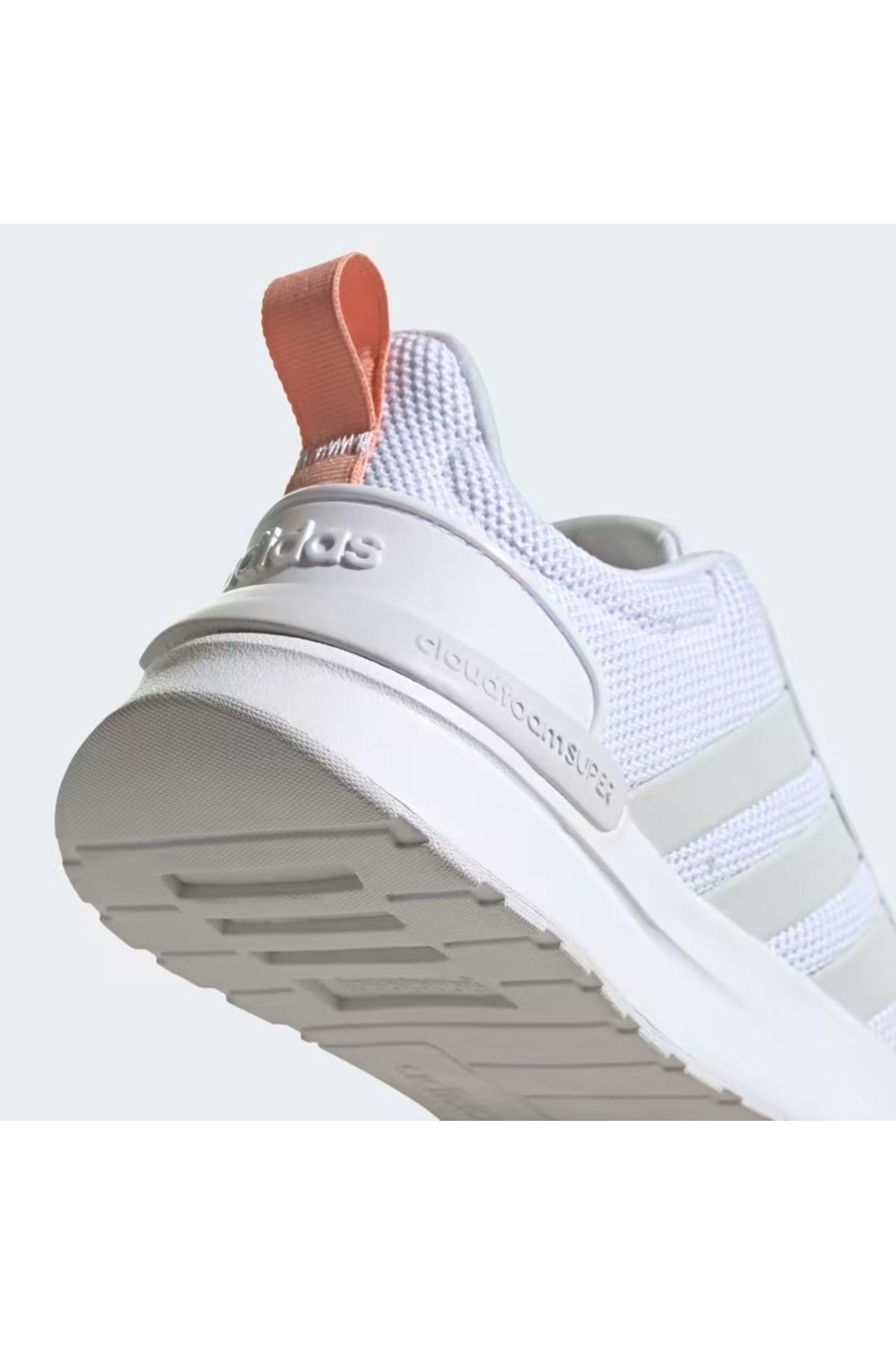 کفش پیاده روی سفید زنانه Racer TR21 اورجینال adidas