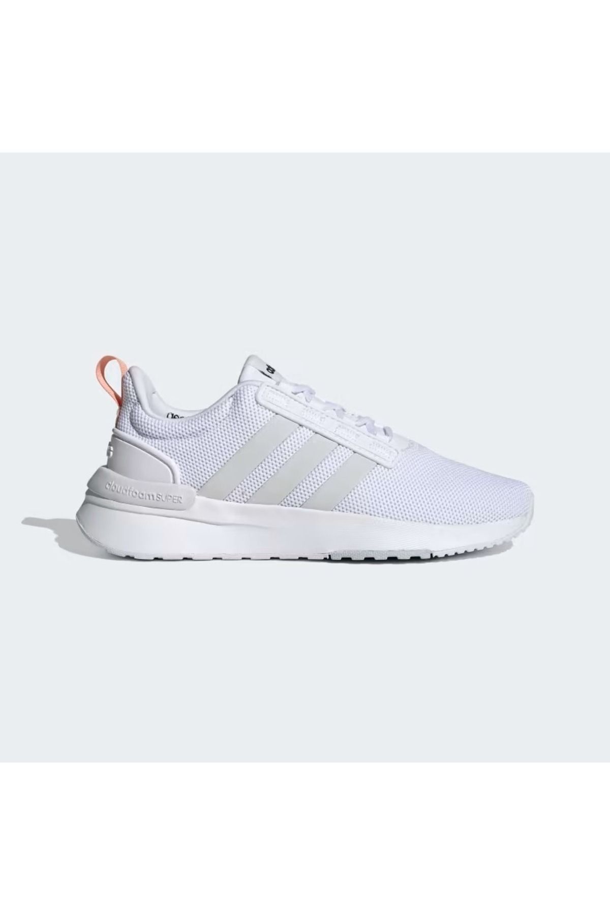 کفش پیاده روی سفید زنانه Racer TR21 اورجینال adidas