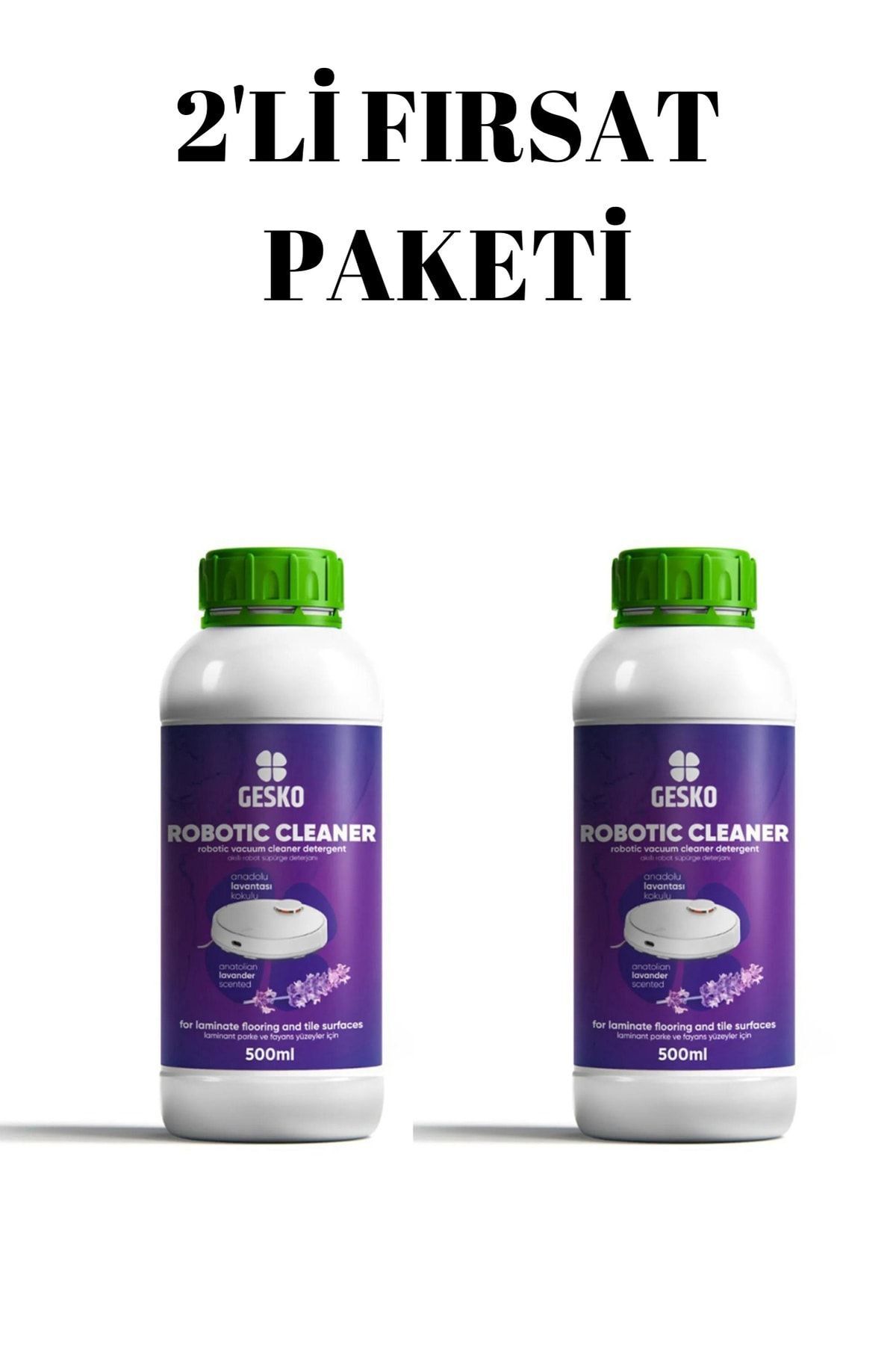 GESKO Robot Süpürge Anadolu Lavanta Kokulu 2x500 ml