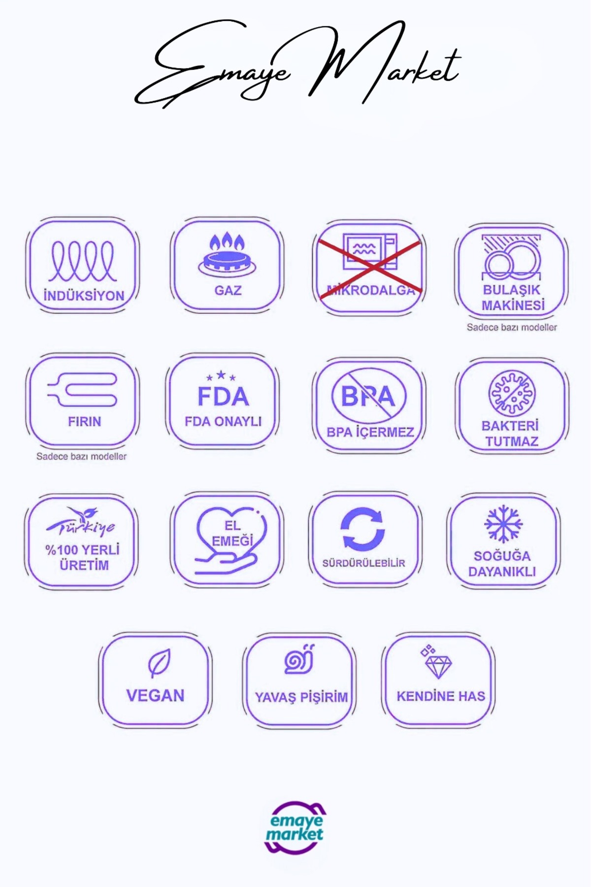 Ahşap Saplı Üstten Tutmalı mevlevi model Vintage Emaye Demlik 2.5 Litre kettle pembe Çaydanlık