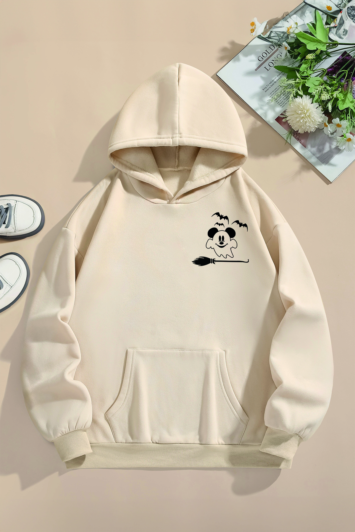 سویشرت پسرانه بژ MYADA | ADA22518-099 اورجینال - تصویر 2