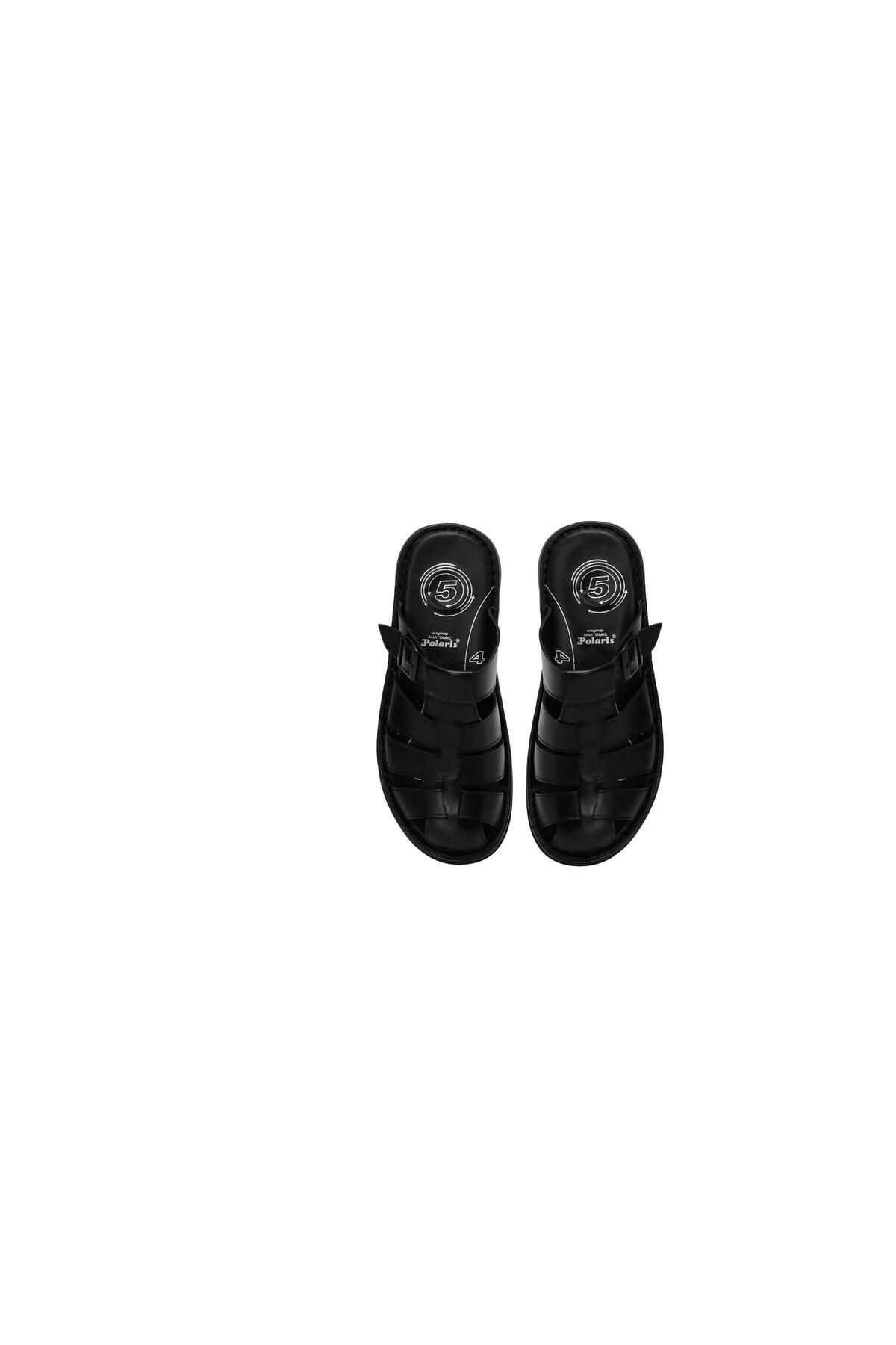 Polaris-Polaris 4m 107399 .M 4Fx - Men's Leather Slippers (Summer 24) 4