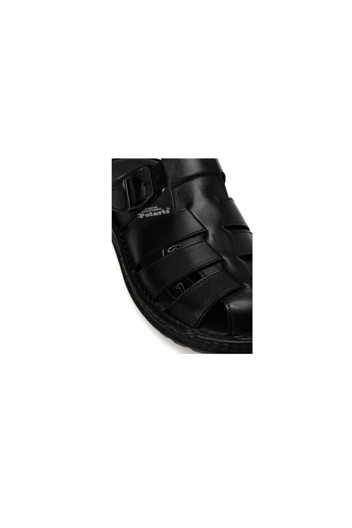 Polaris-Polaris 4m 107399 .M 4Fx - Men's Leather Slippers (Summer 24) 7