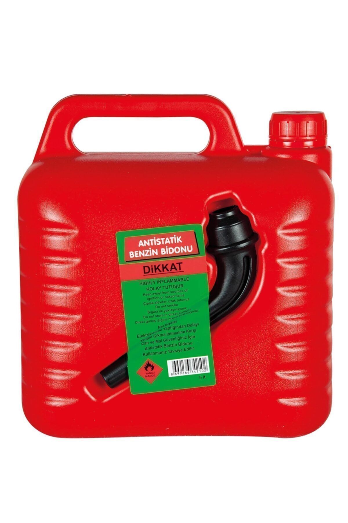 Benzin Bidonu 5 Litre Gagalı