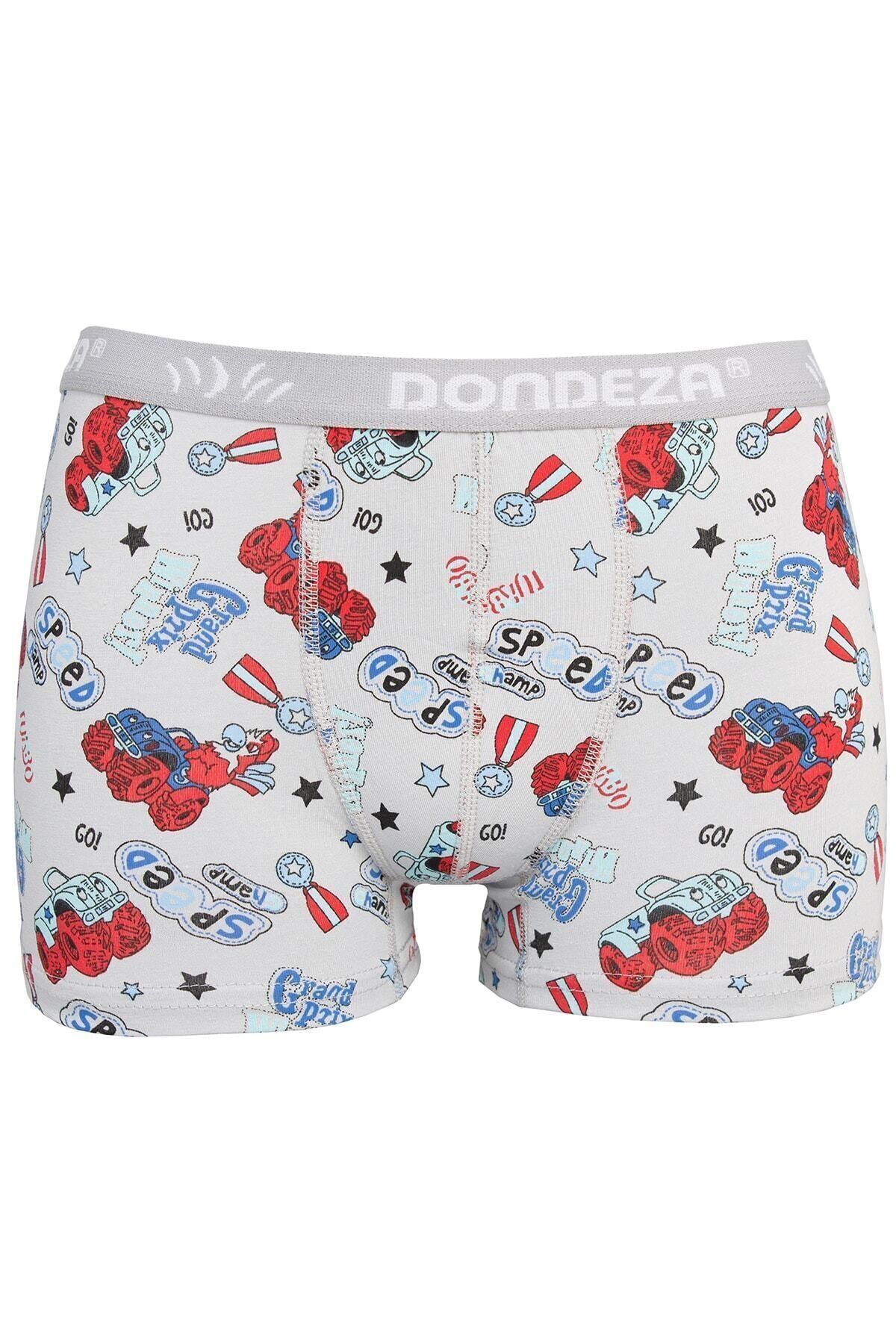 bonbonetti chocolate baby&kids-Σετ μπόξερ 6 αγοριών με βαμβακερό σχέδιο 7