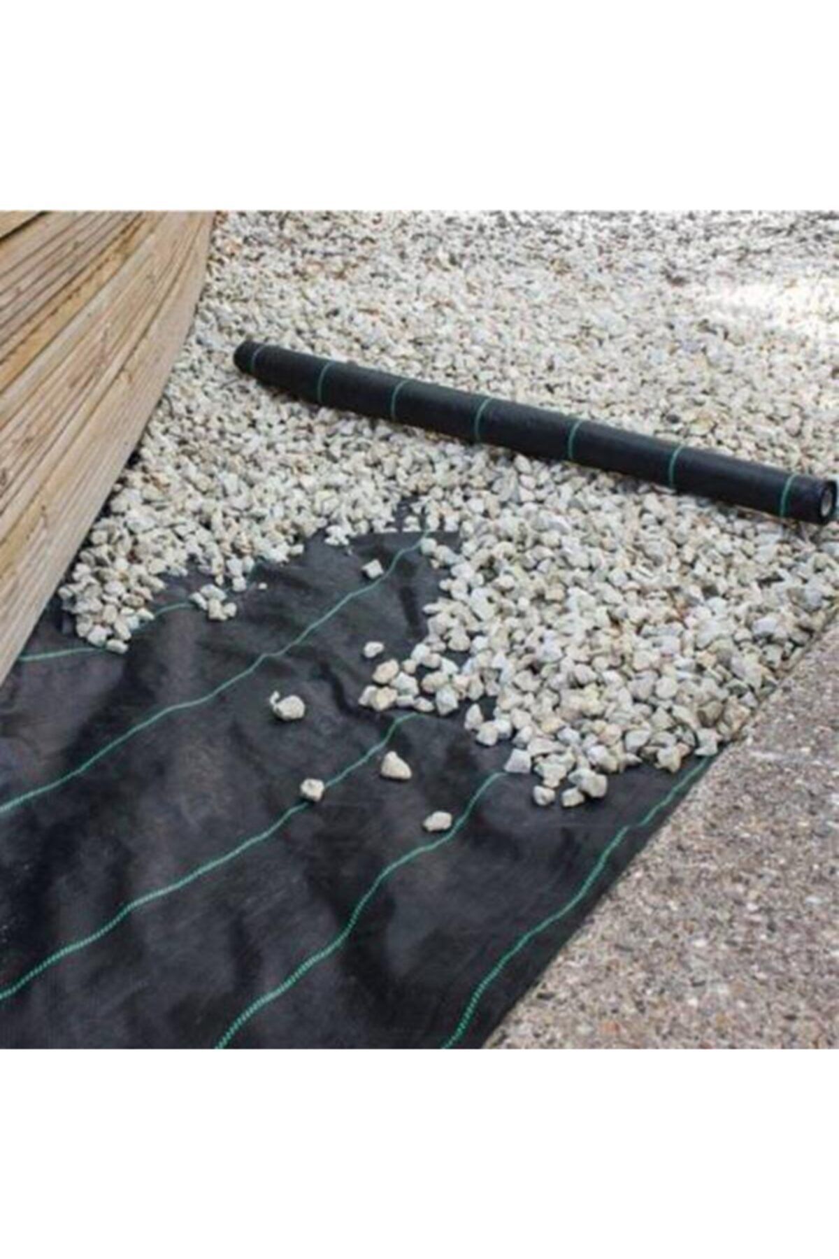 1x100m Taban Örtüsü Sulzer Kumaş Blueberry Peyzaj Uygulama Jüt Bitki Taban Örtüsü Mulch (SİYAH) - 2