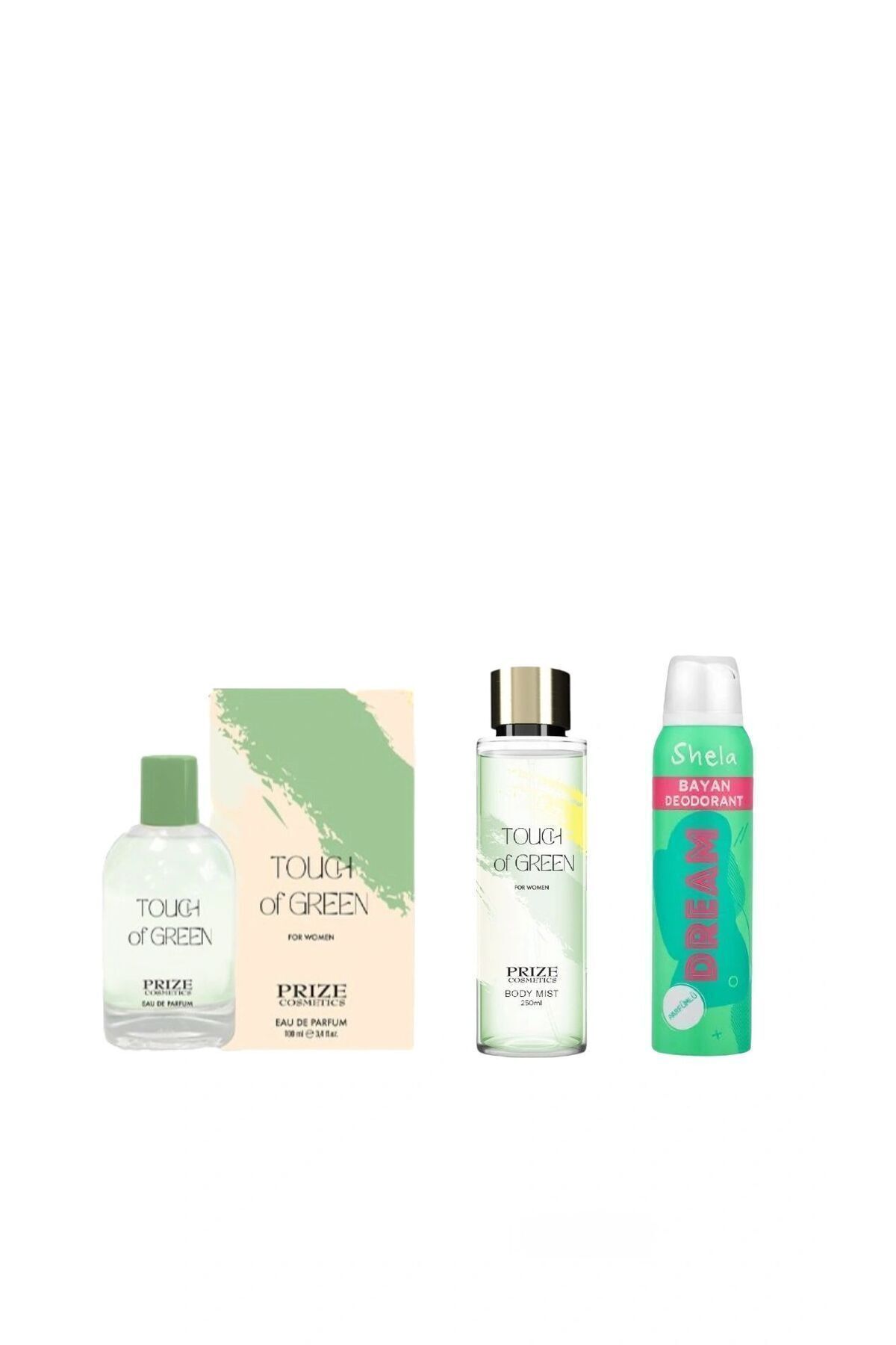 Prize Cosmetics Touch Of Green Parfüm Seti — 3939939393933939