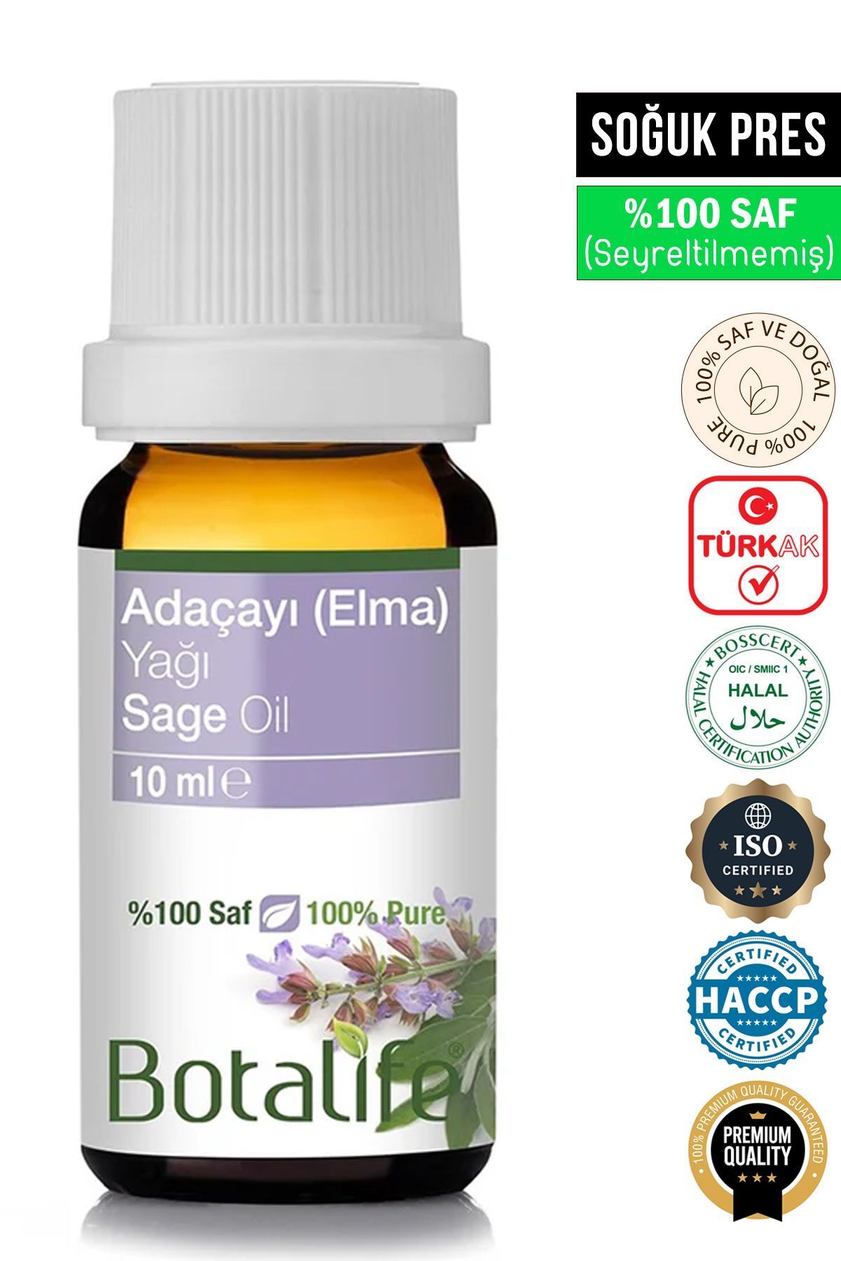 روغن مریم گلی (سیب تلخ) 20 میلی لیتر - 100% خالص و طبیعی Botalife