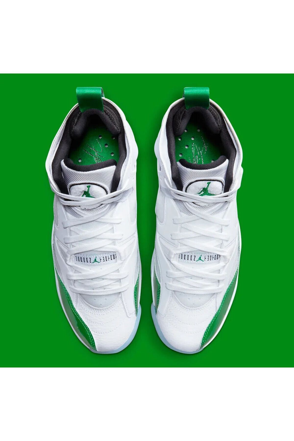 Nike Air Jordan Jumpman Two Trey Lucky Green White görsel 4