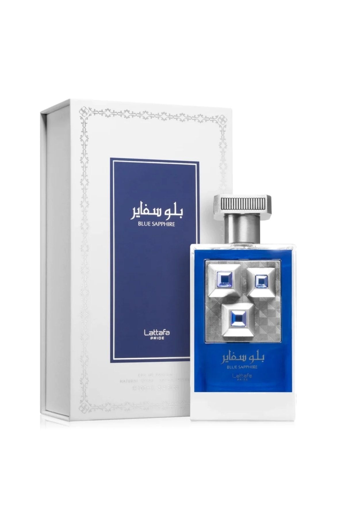عطر مردانه و زنانه یاقوت کبود آبی اورجینال Lattafa