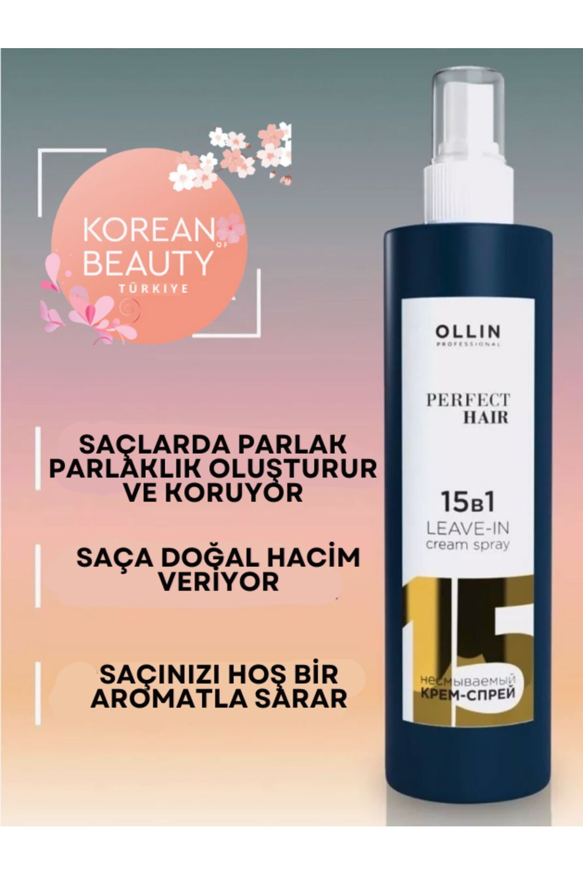 OLLİN Perfect Hair 15B1 Leave İn Cream Spray - Fiyatı, Yorumları