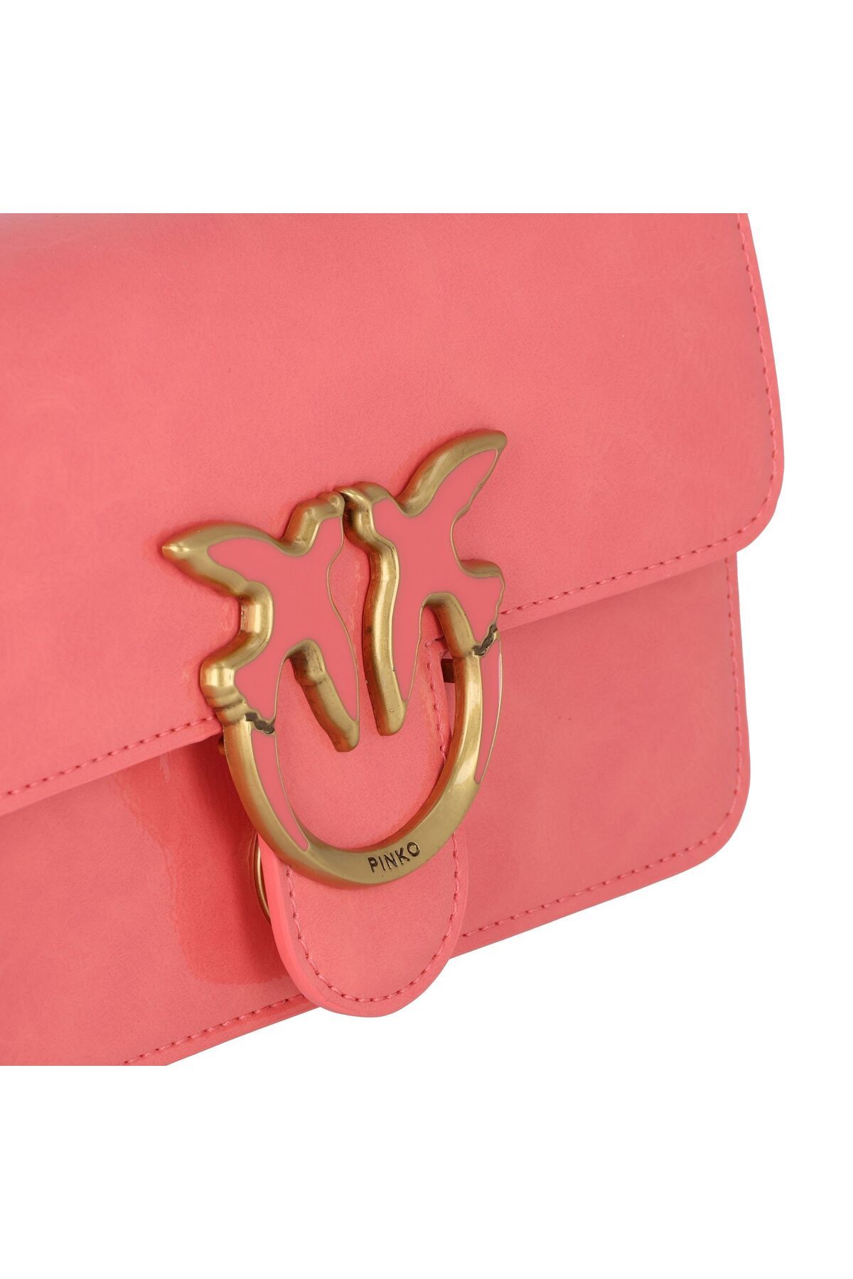 PİNKO-Love One Umhängetasche Leder 21 cm 4