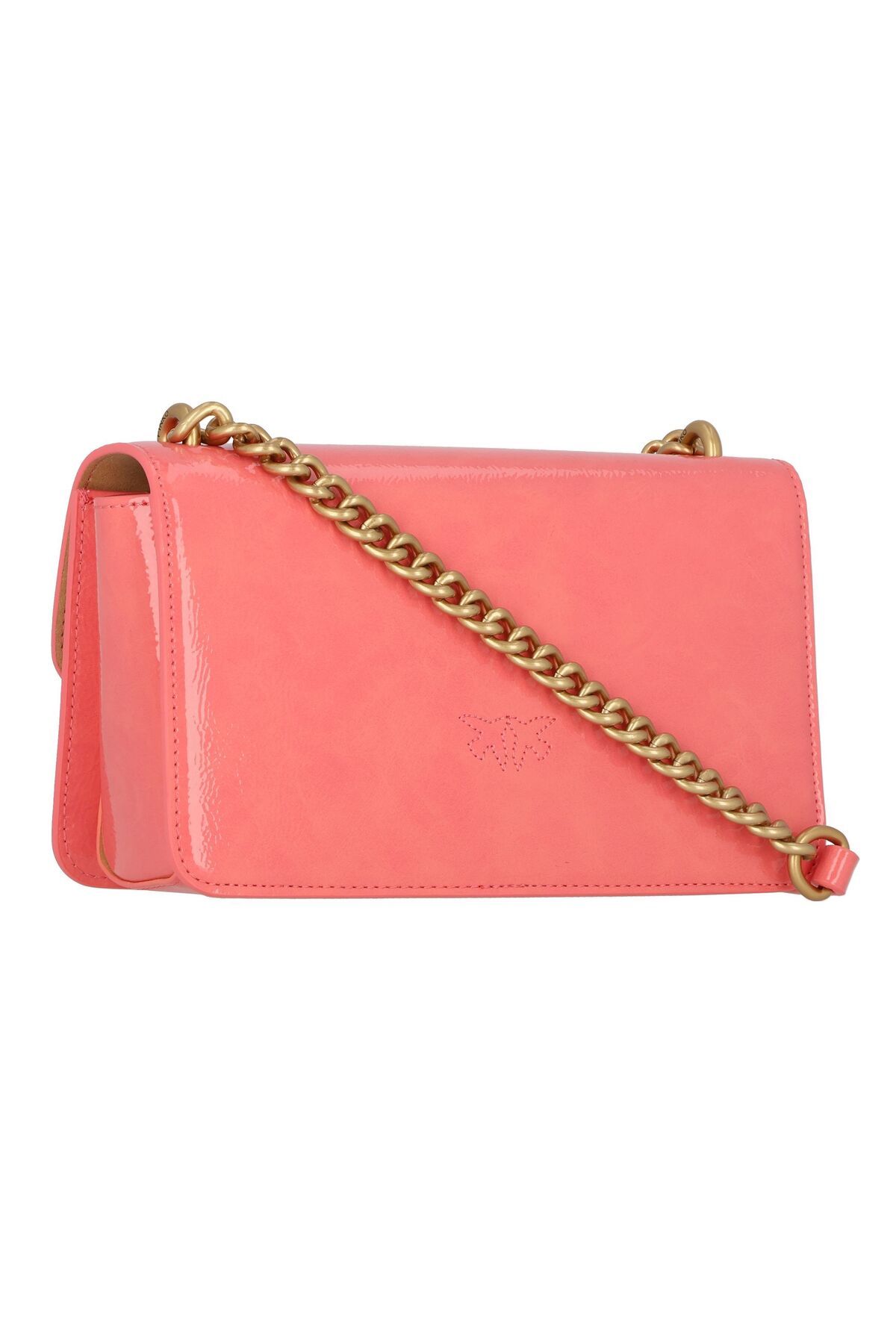PİNKO-Love One Umhängetasche Leder 21 cm 2