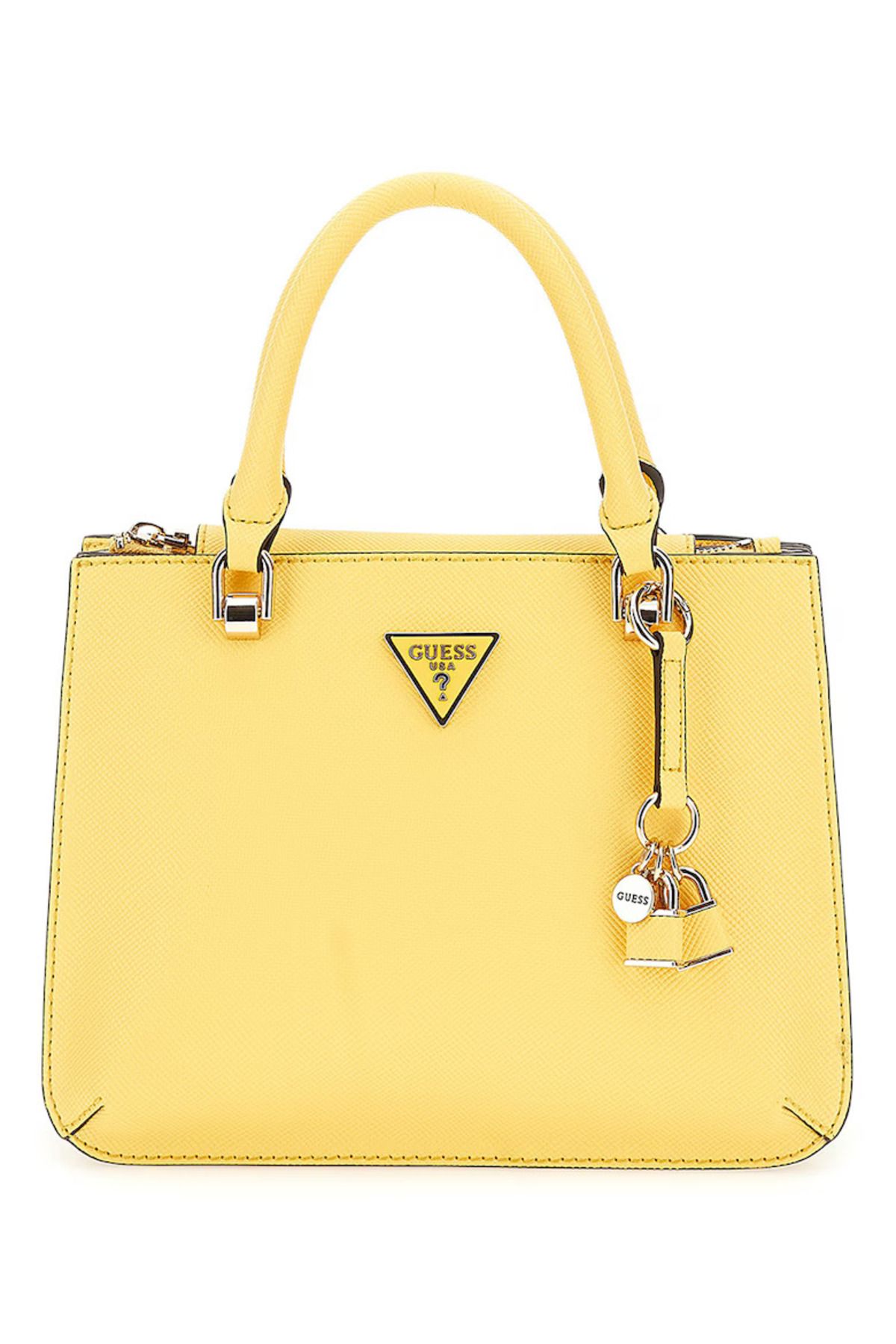 Guess yellow handbag store